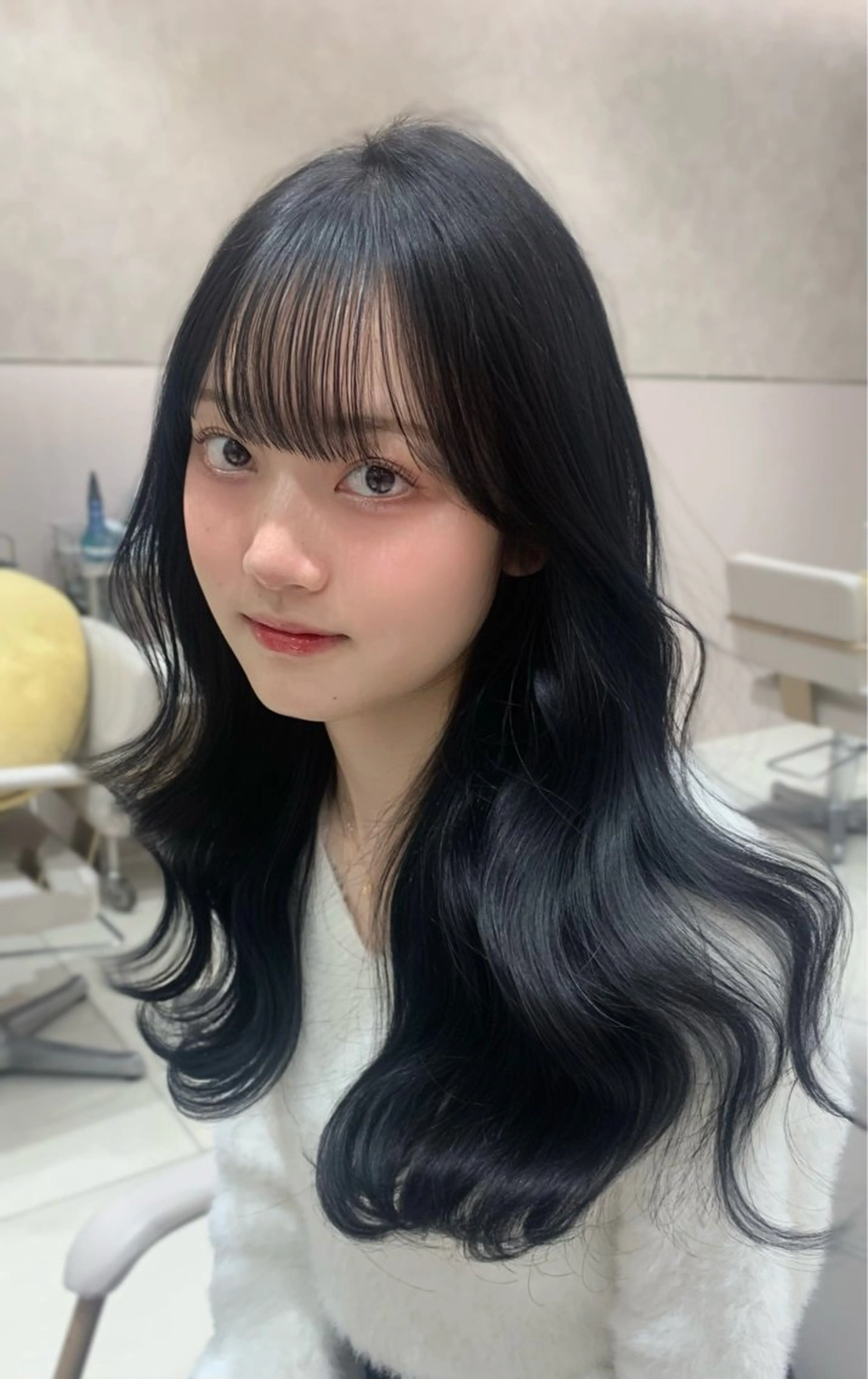 ロング カラー ヘアアレンジ 小塩 萌々香のヘアスタイル