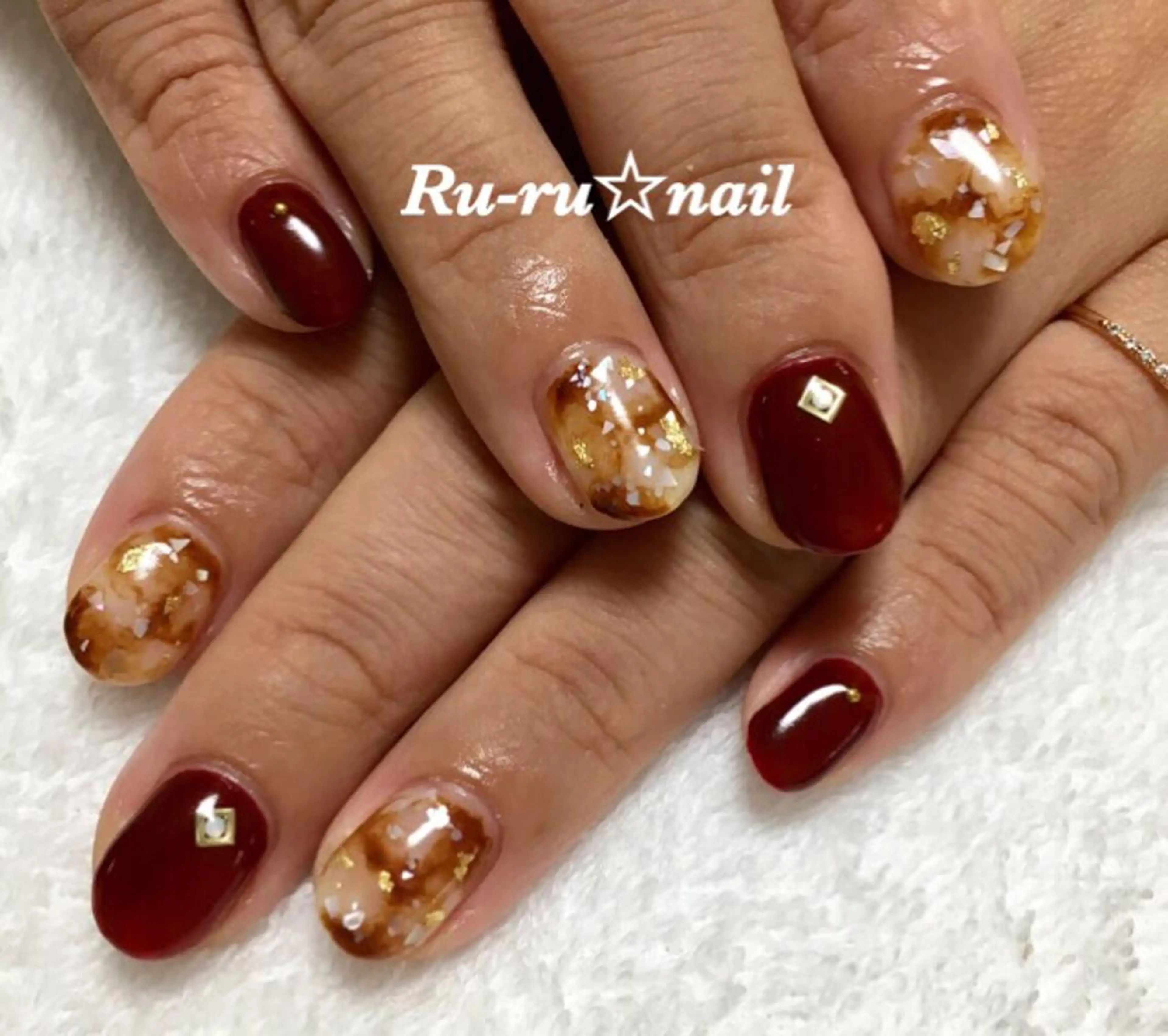 ショート ネイル Ru-ru ☆nailのネイルデザイン