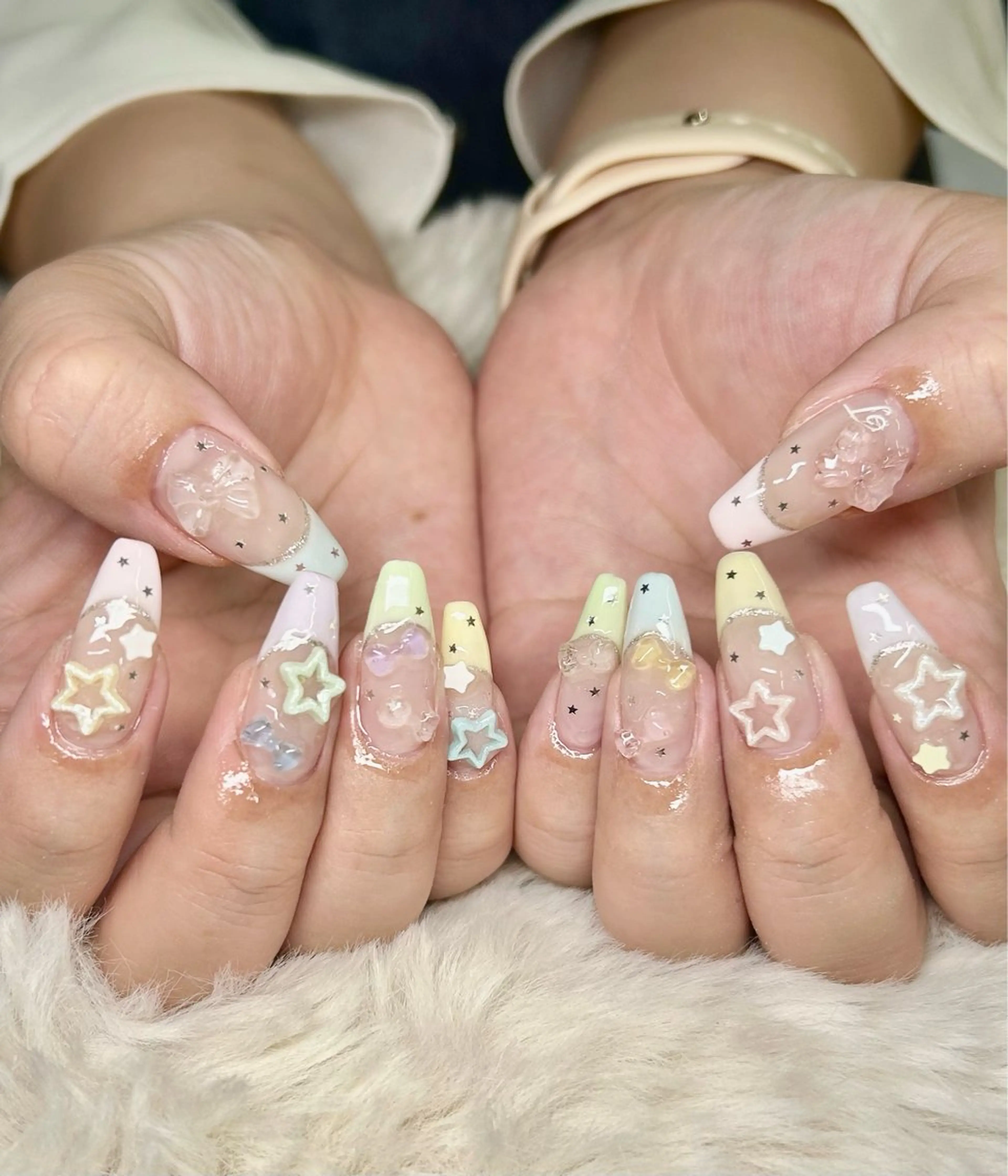 ネイル フレンチネイル ハンドネイル yamane de  salonのネイルデザイン