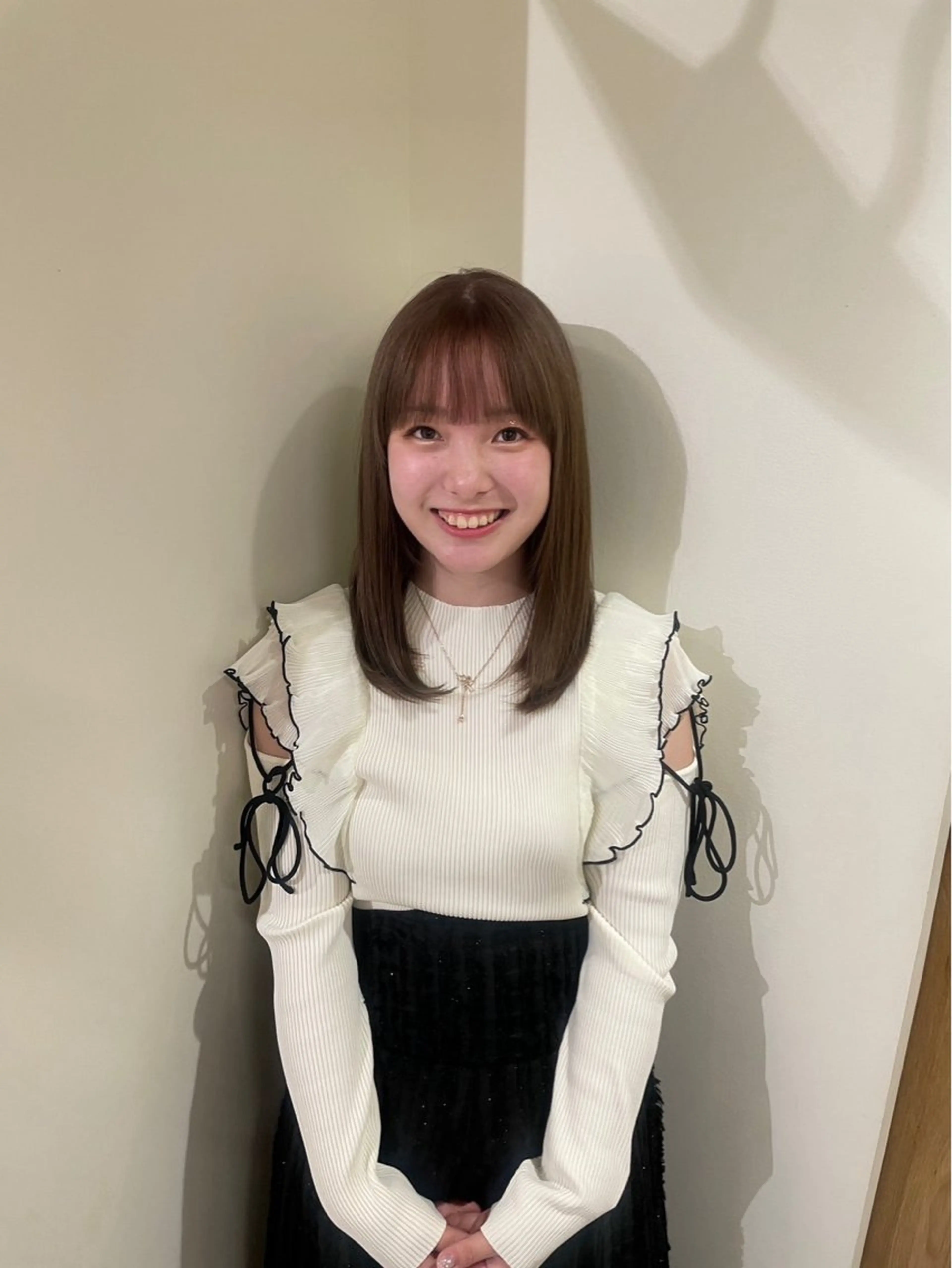 セミロング ᗪOI ᒍᑌᖇIのヘアスタイル