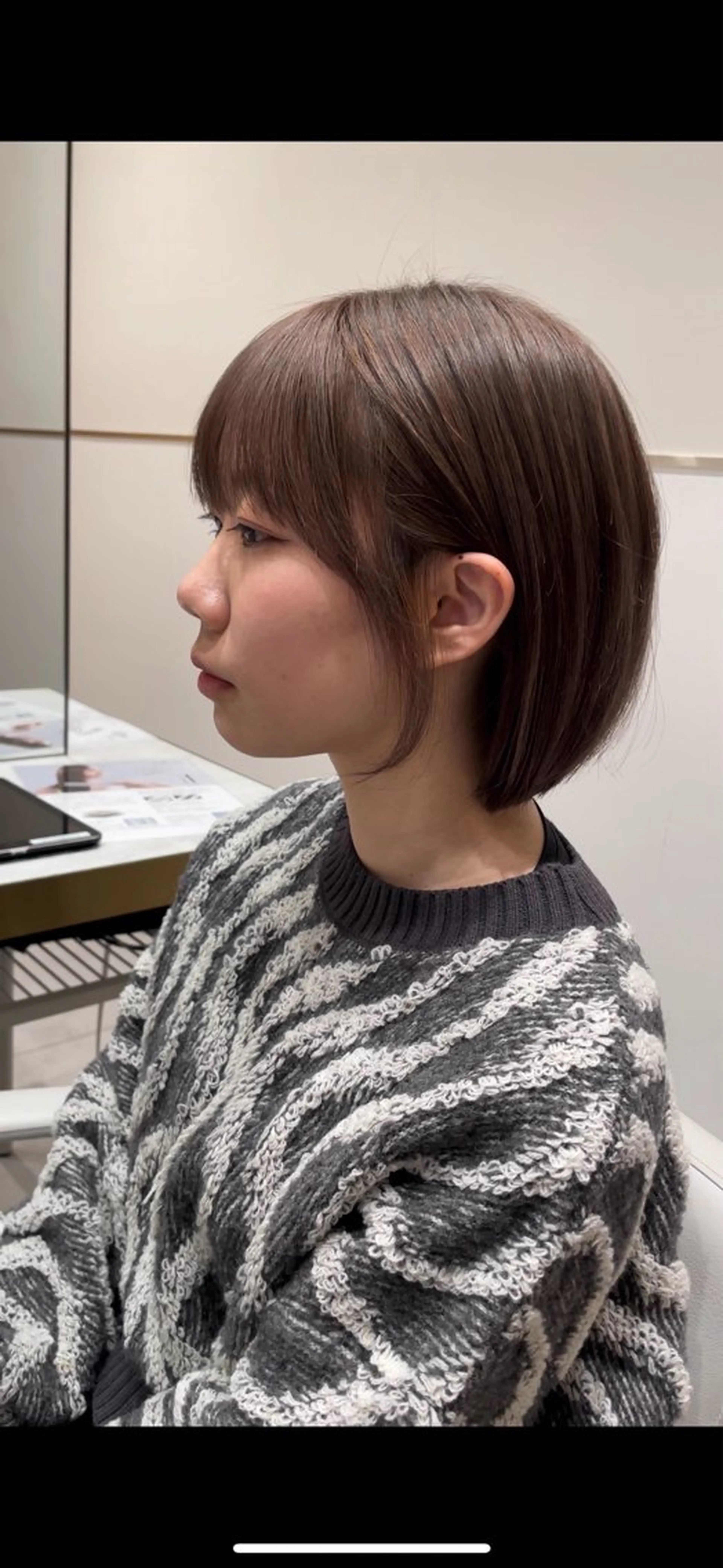 ショート elsoa.styles所属・田中 結菜のヘアスタイル
