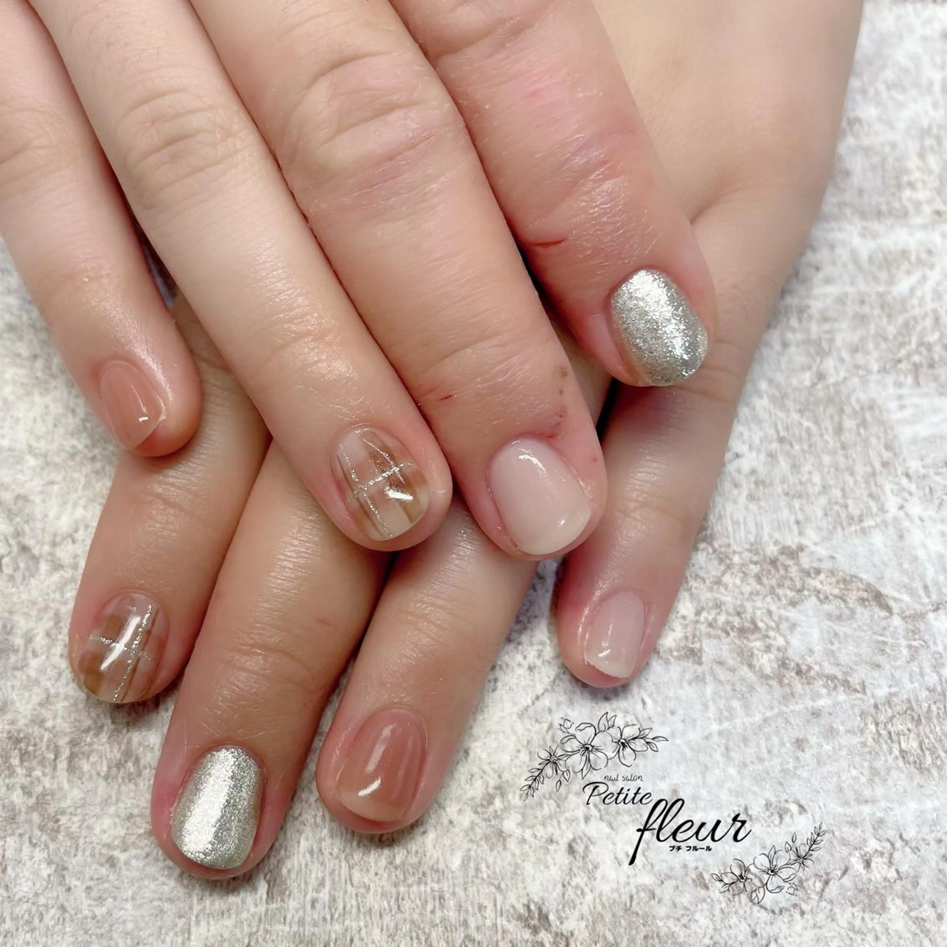 ネイル ❁⃘*。Petite fleur❁⃘*りさのネイルデザイン