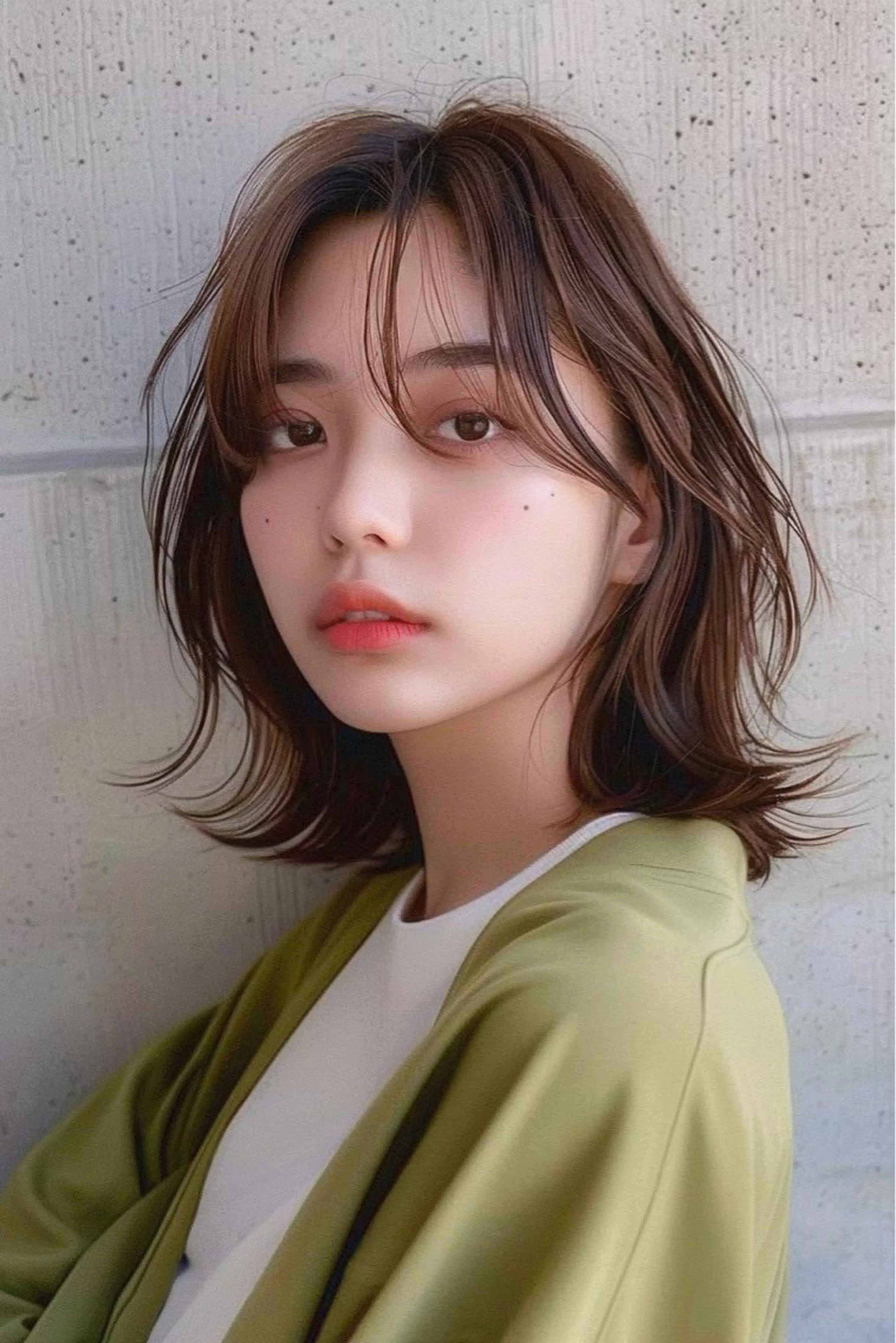 ショート カラー カット ヘアカラー トリートメント 学割クーポンあり/ 透け感カラーYUTOのヘアスタイル