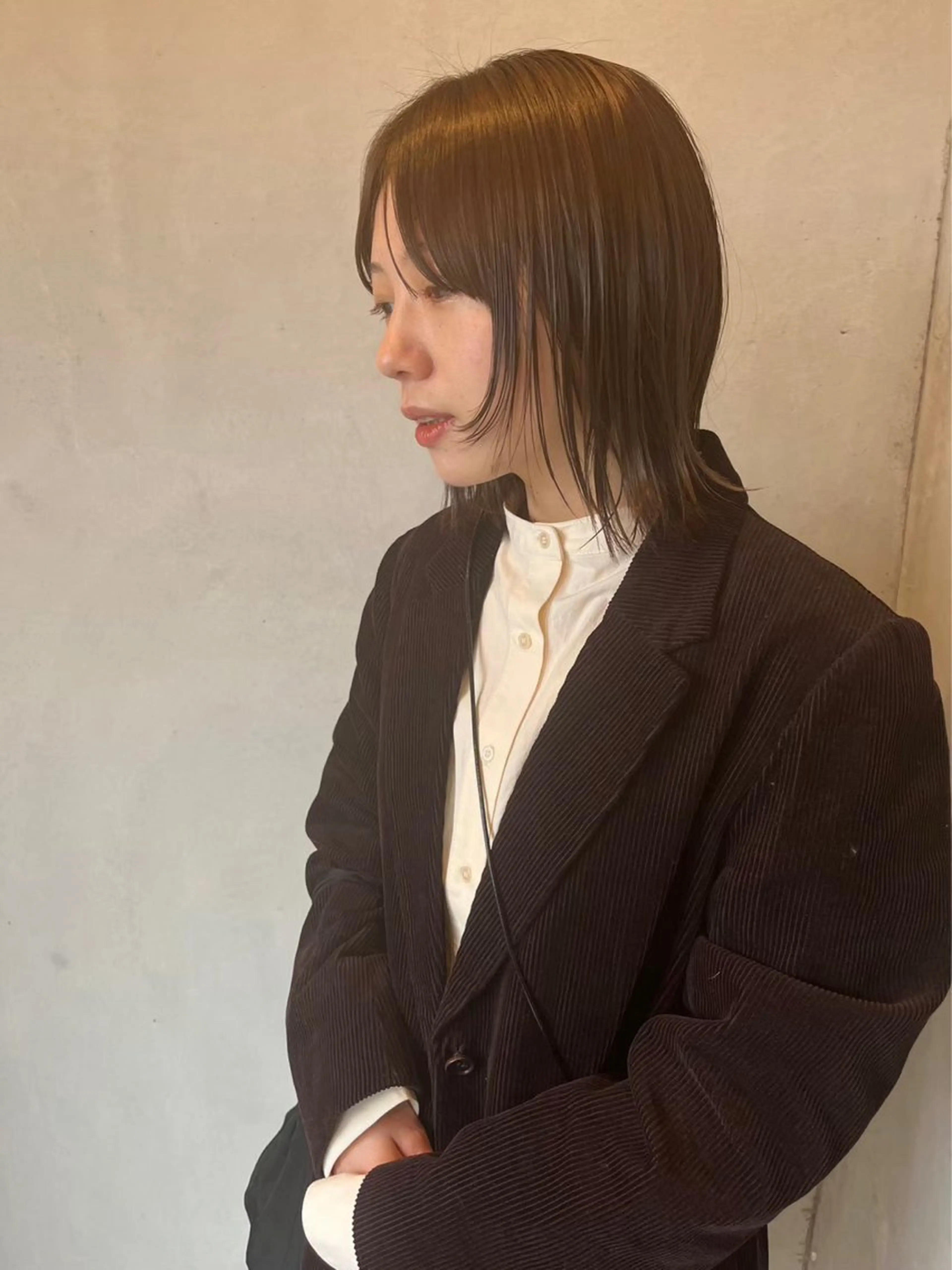 ミディアム LUVISM 神田こころのヘアスタイル