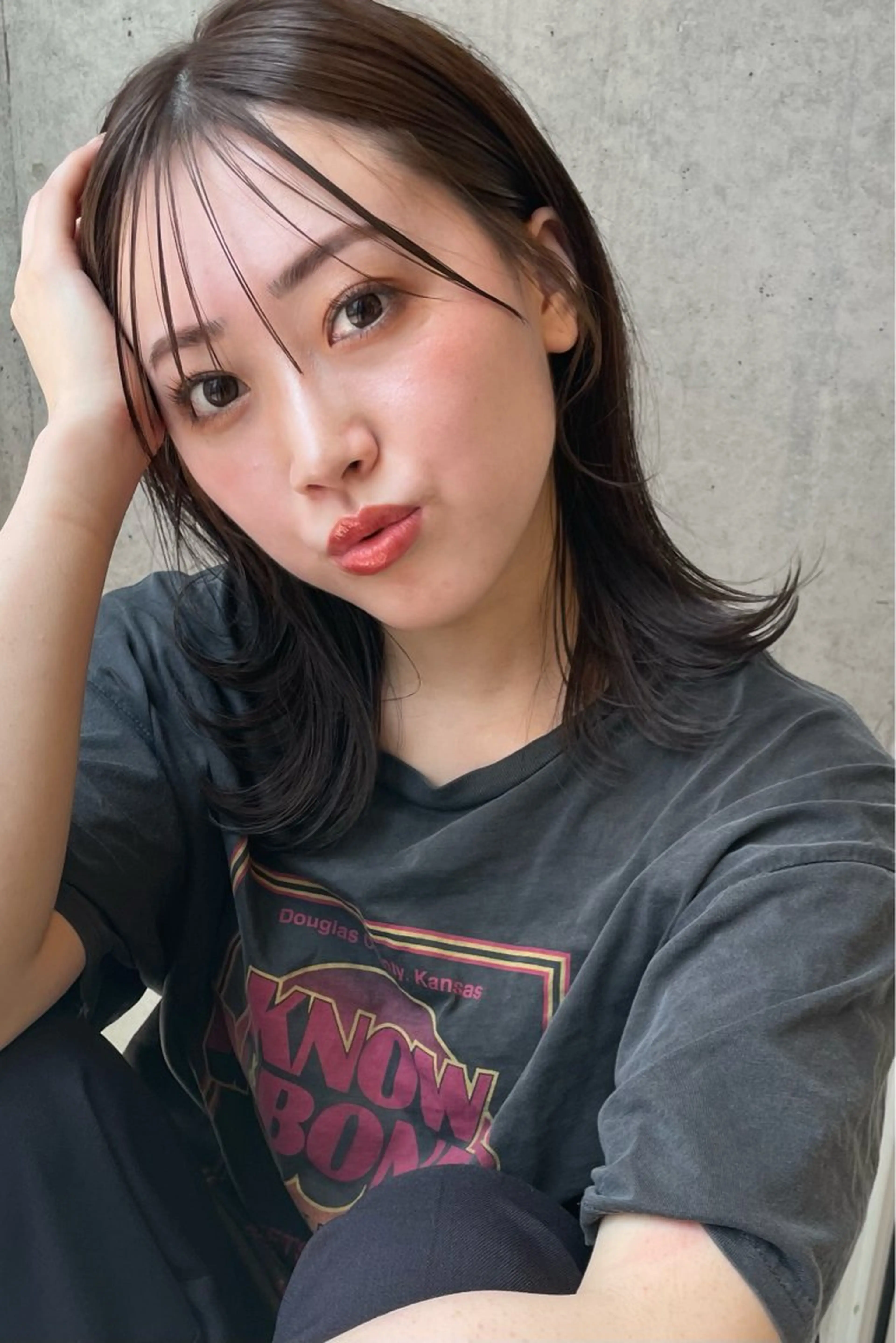 【膨らみ抑えます！🫧】カット+ボリュームダウンストレート+トリートメントの写真