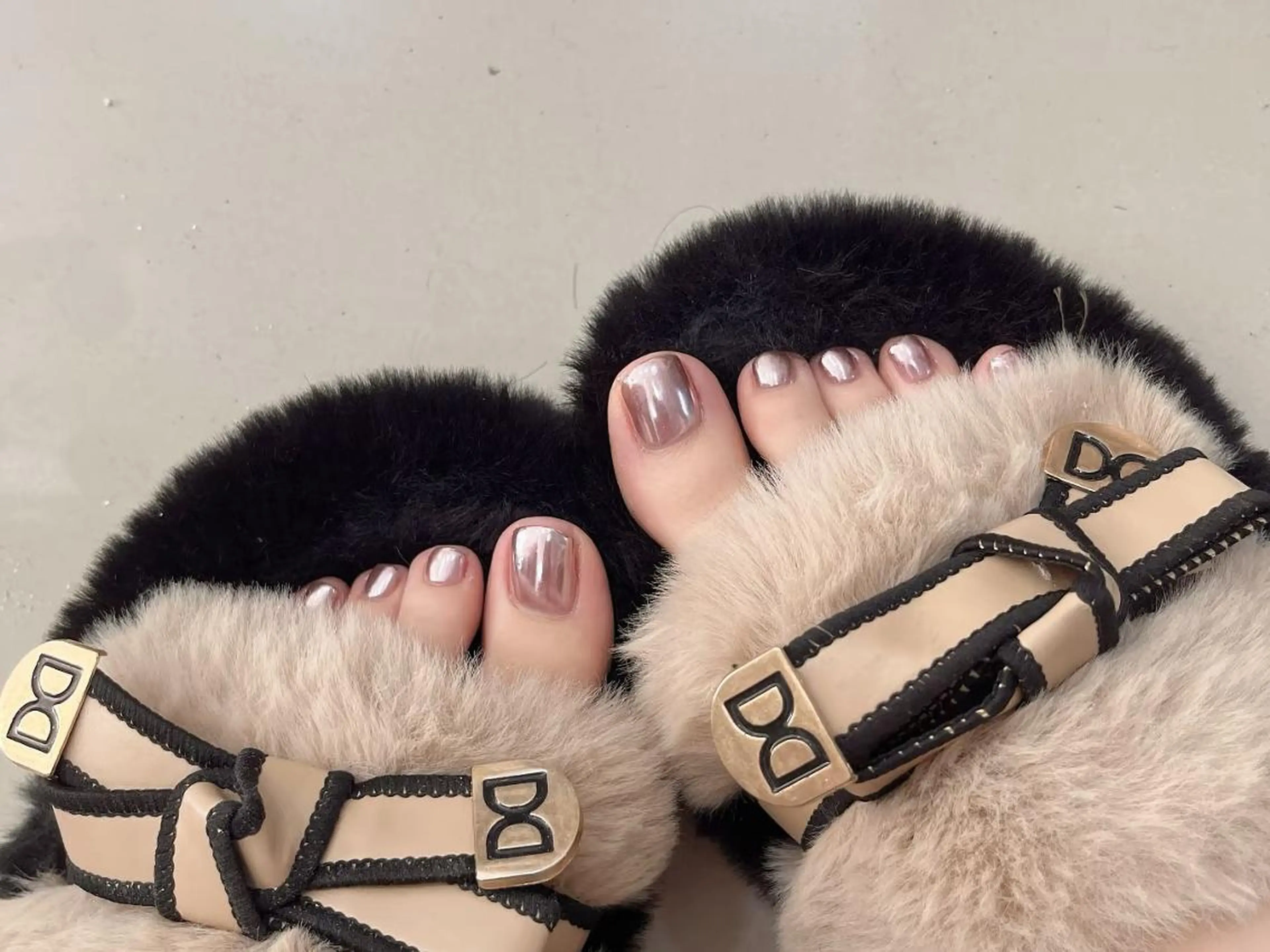 ネイル フットネイル 藤江 月のネイルデザイン