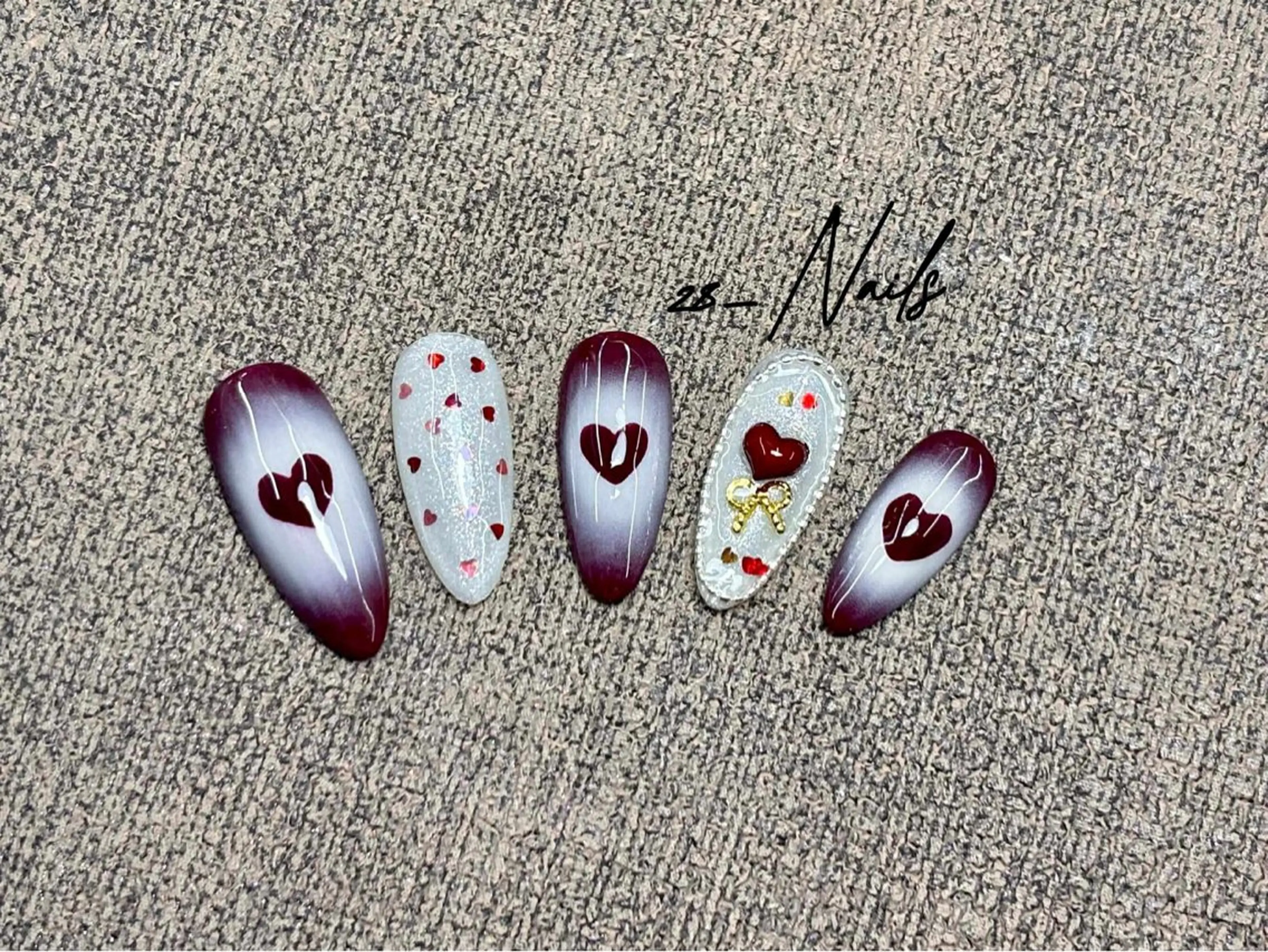 ショート ハンドネイル 28nails .thaoのネイルデザイン