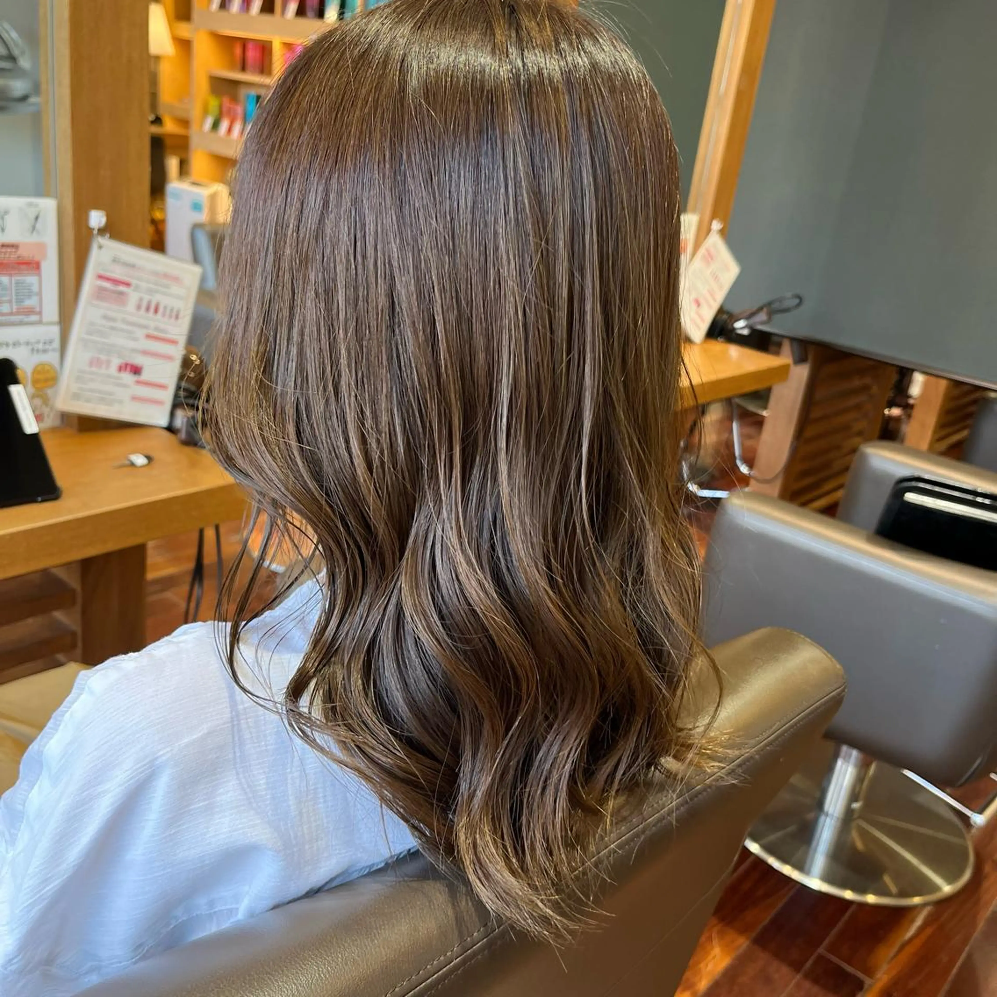 ミディアム 髪質改善美容室／白石 凌大のヘアスタイル