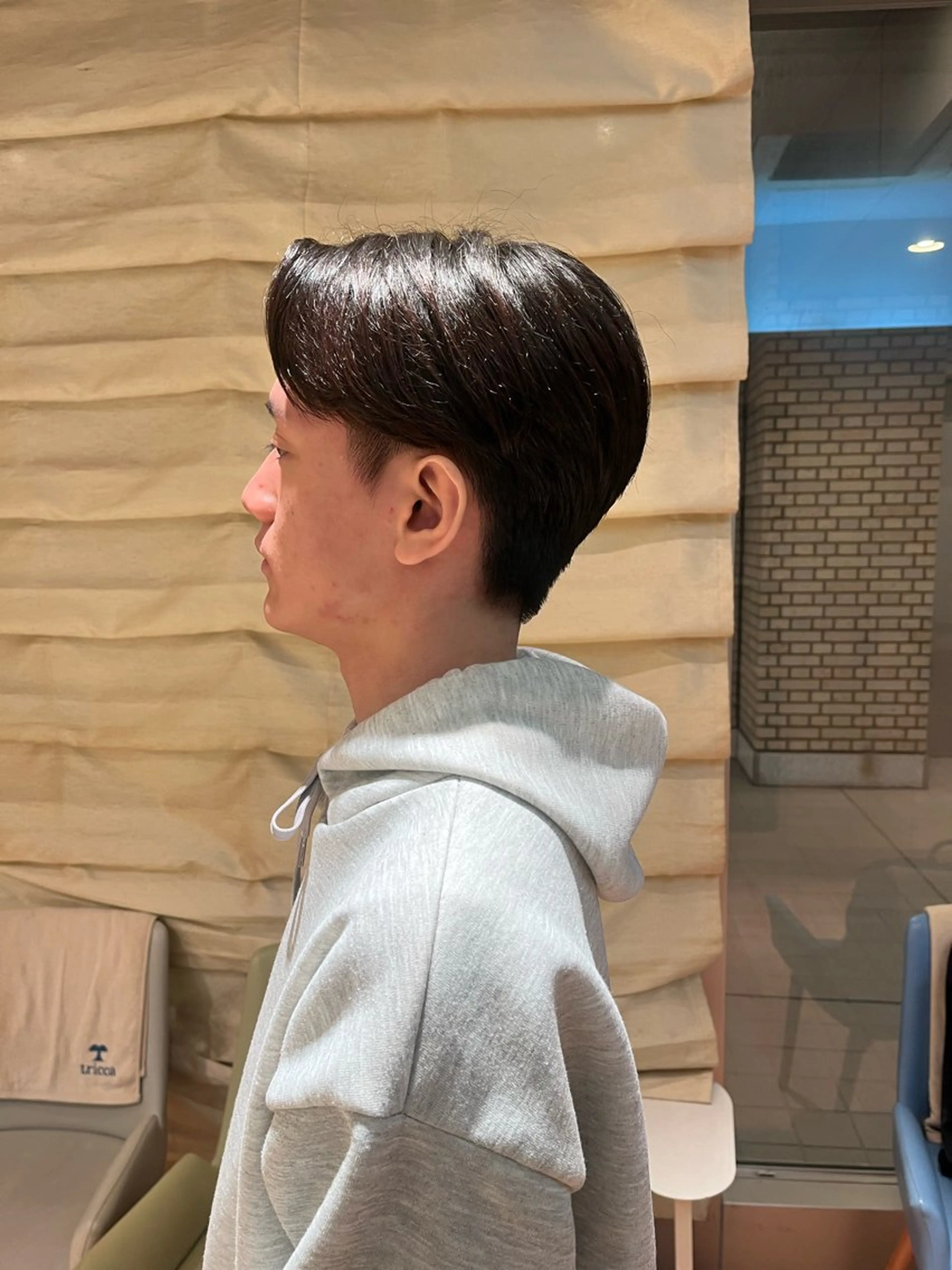 メンズ センターパート tricca daikanyama所属・縮毛矯正/ボブ/ 🌱長尾朋弥🌱のヘアスタイル