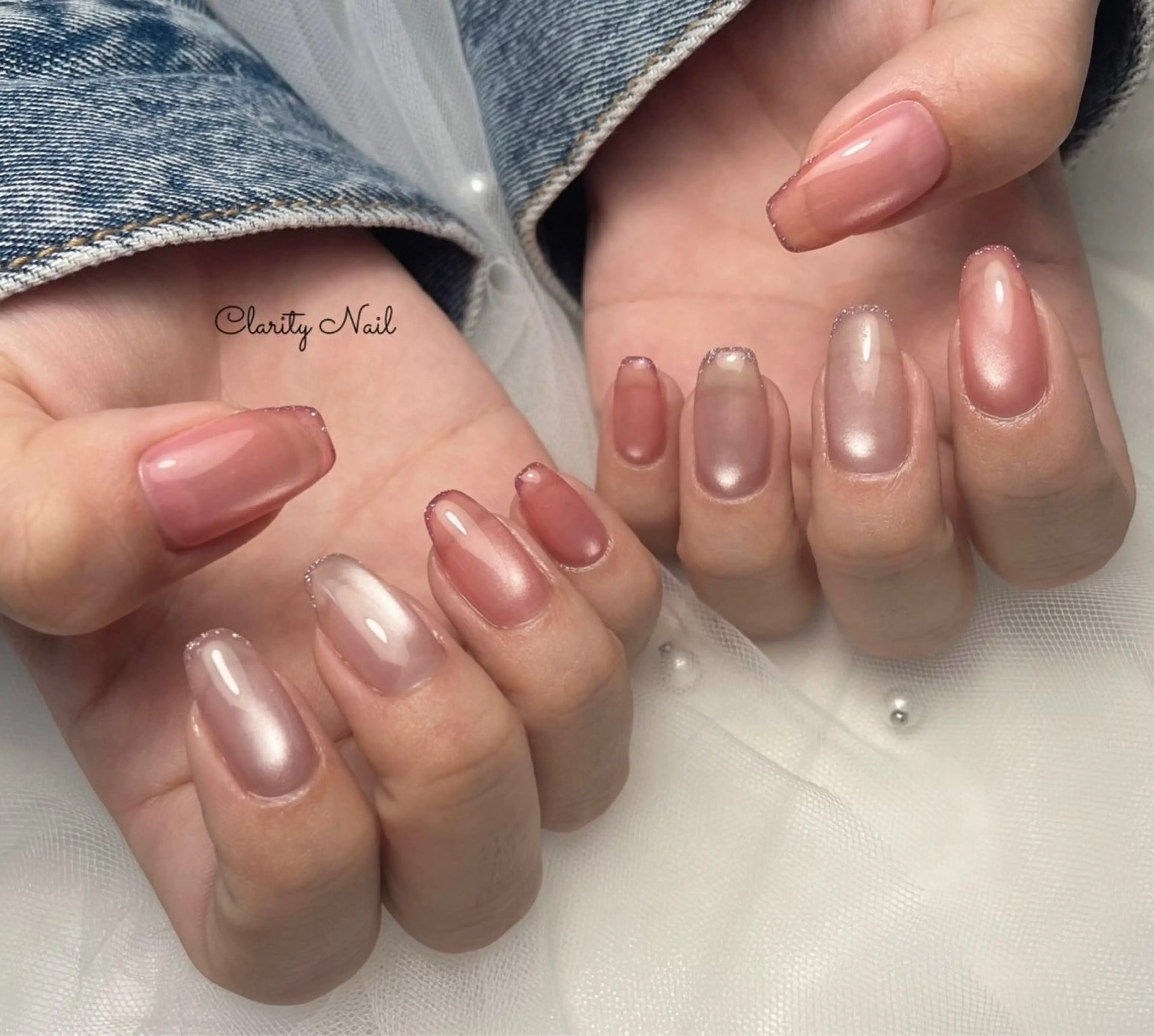 ネイル アートネイル 持ち込み ハンドネイル Clarity Nailのネイルデザイン