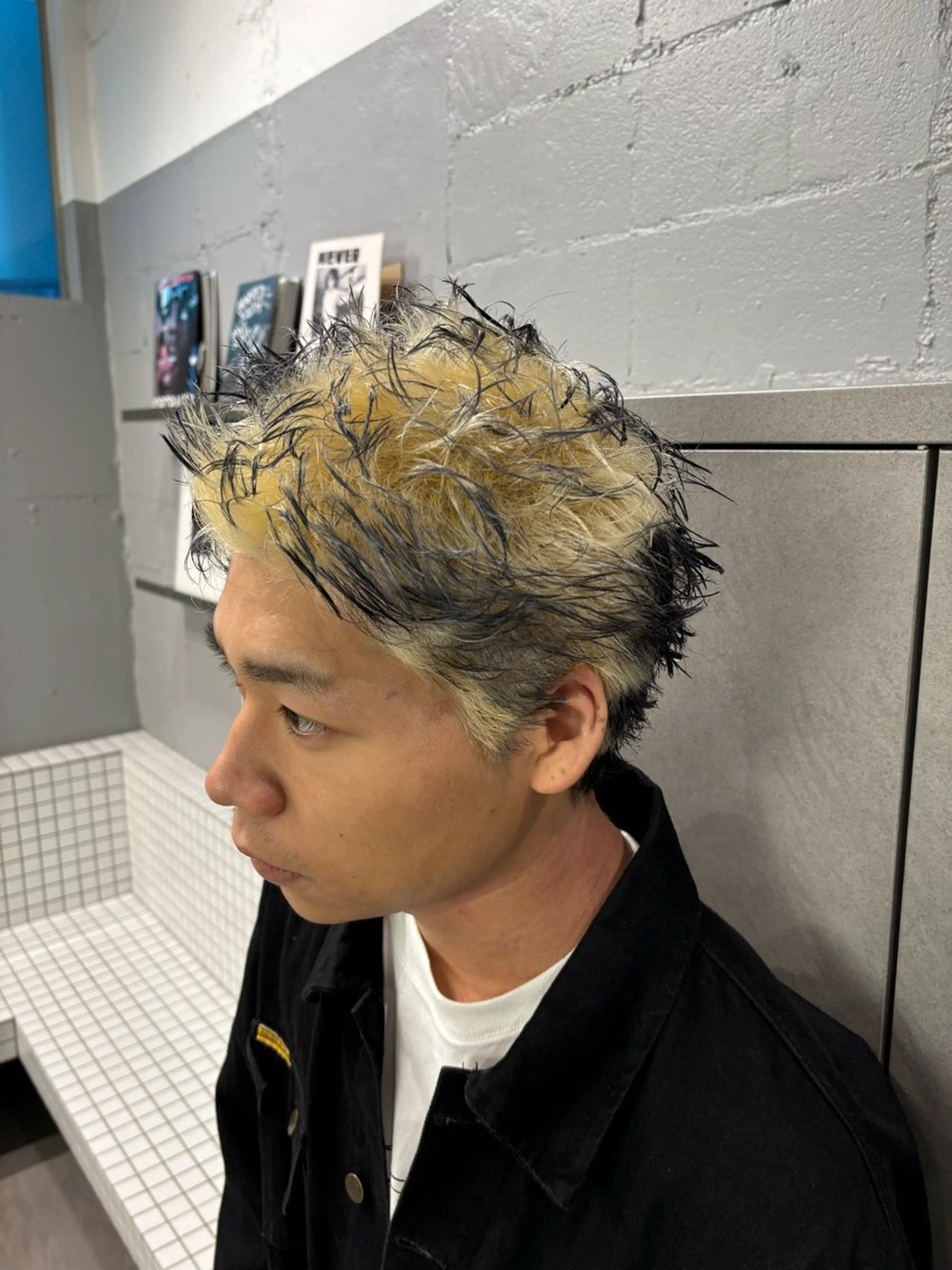 ショート カラー ✂️メンズ王💈 SHUJI✂️のヘアスタイル