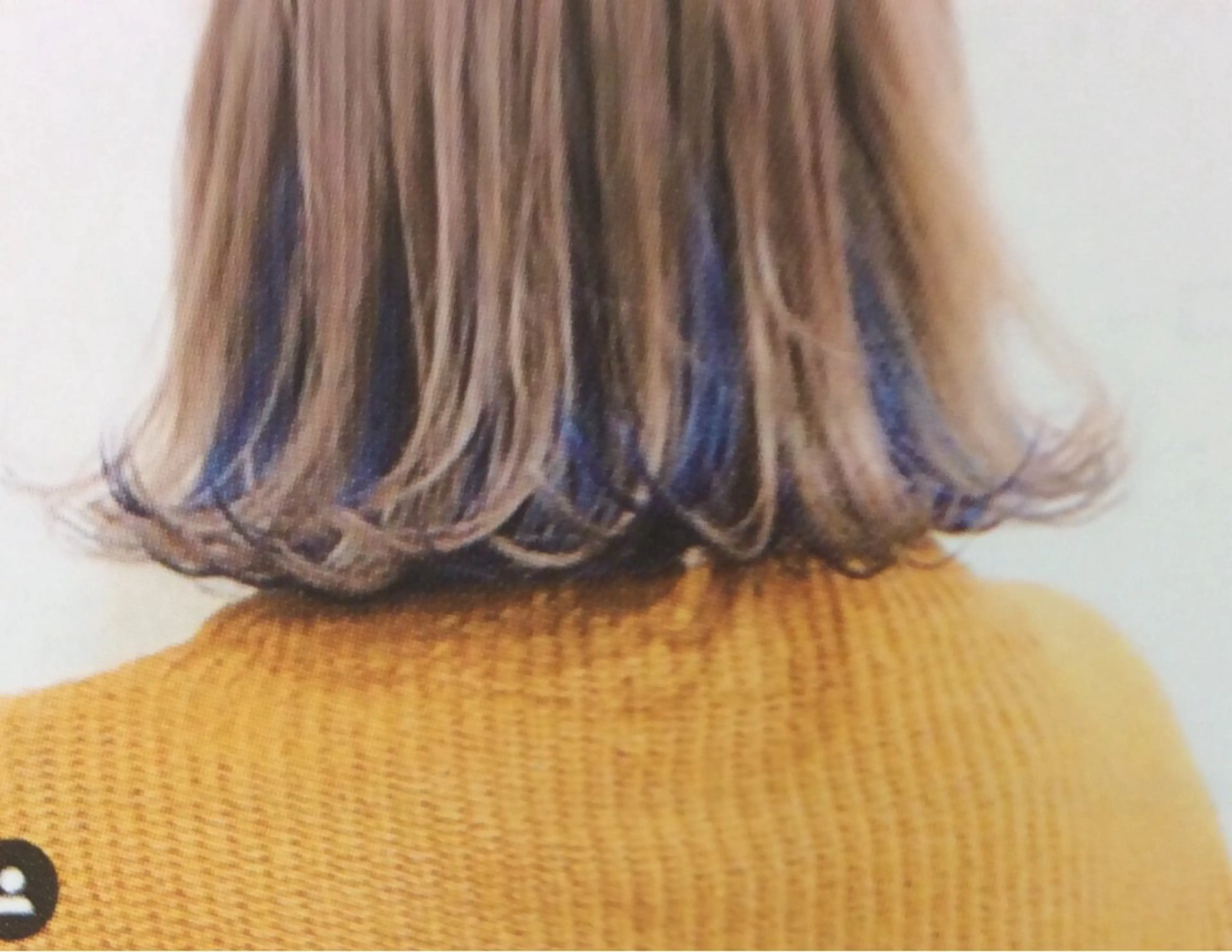 ミディアム カラー ヘアアレンジ インナーカラー au美容室所属・au栄矢場町 水素髪質改善Tのヘアスタイル