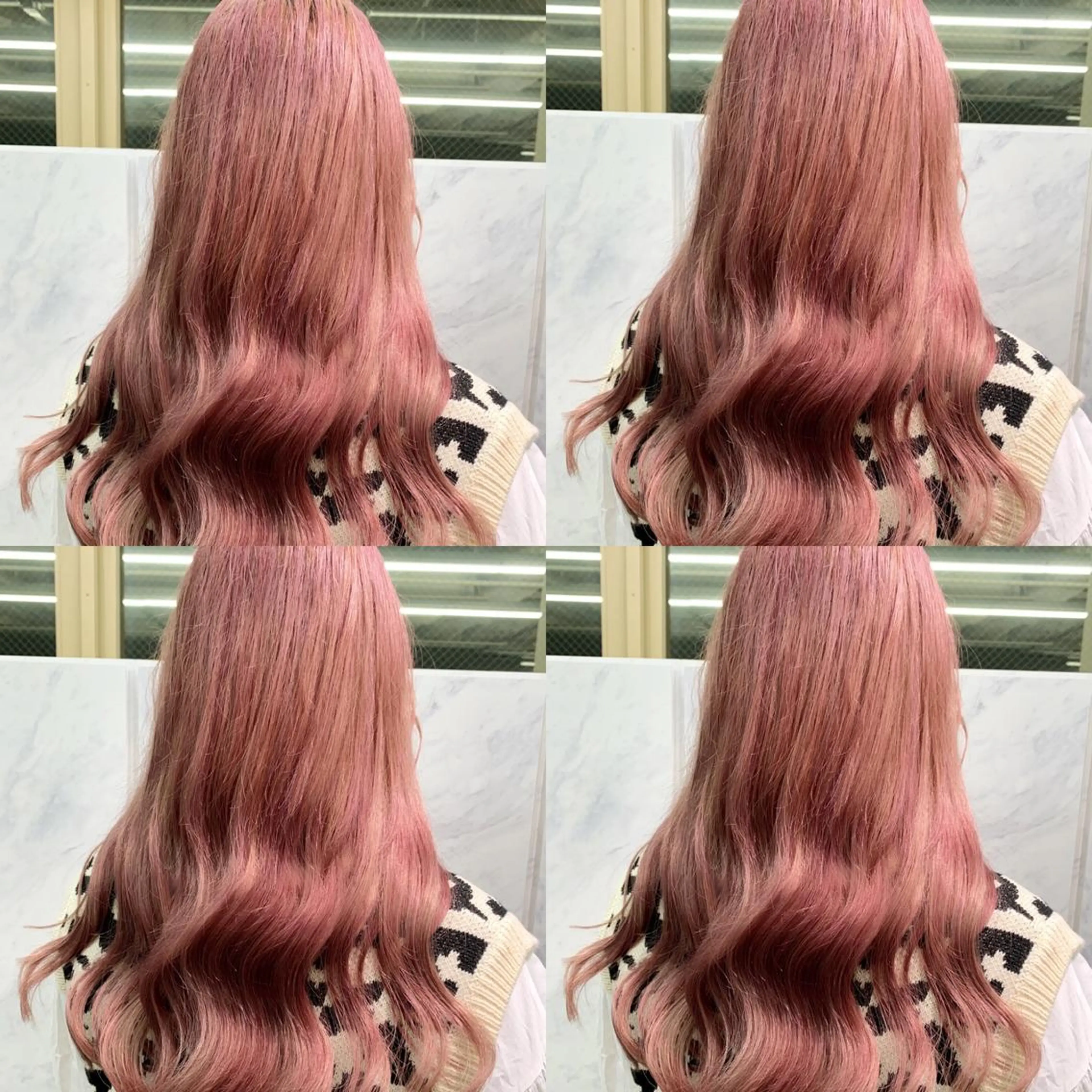 ロング ヘアカラー エクステ プルエクステ 🖤MIYUのヘアスタイル