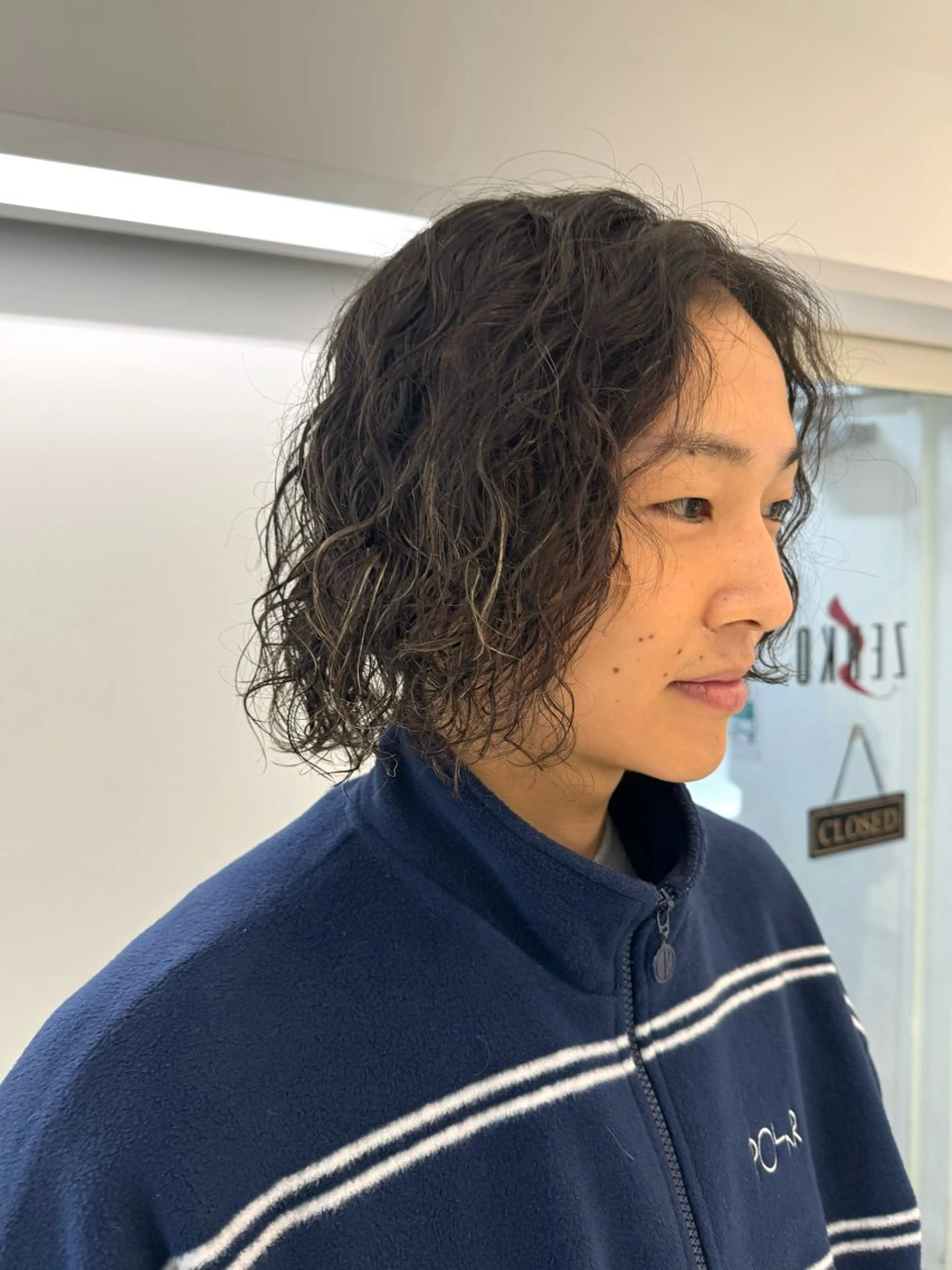 【平日限定✨】メンズパーマ＋カット＋前処理トリートメントの写真