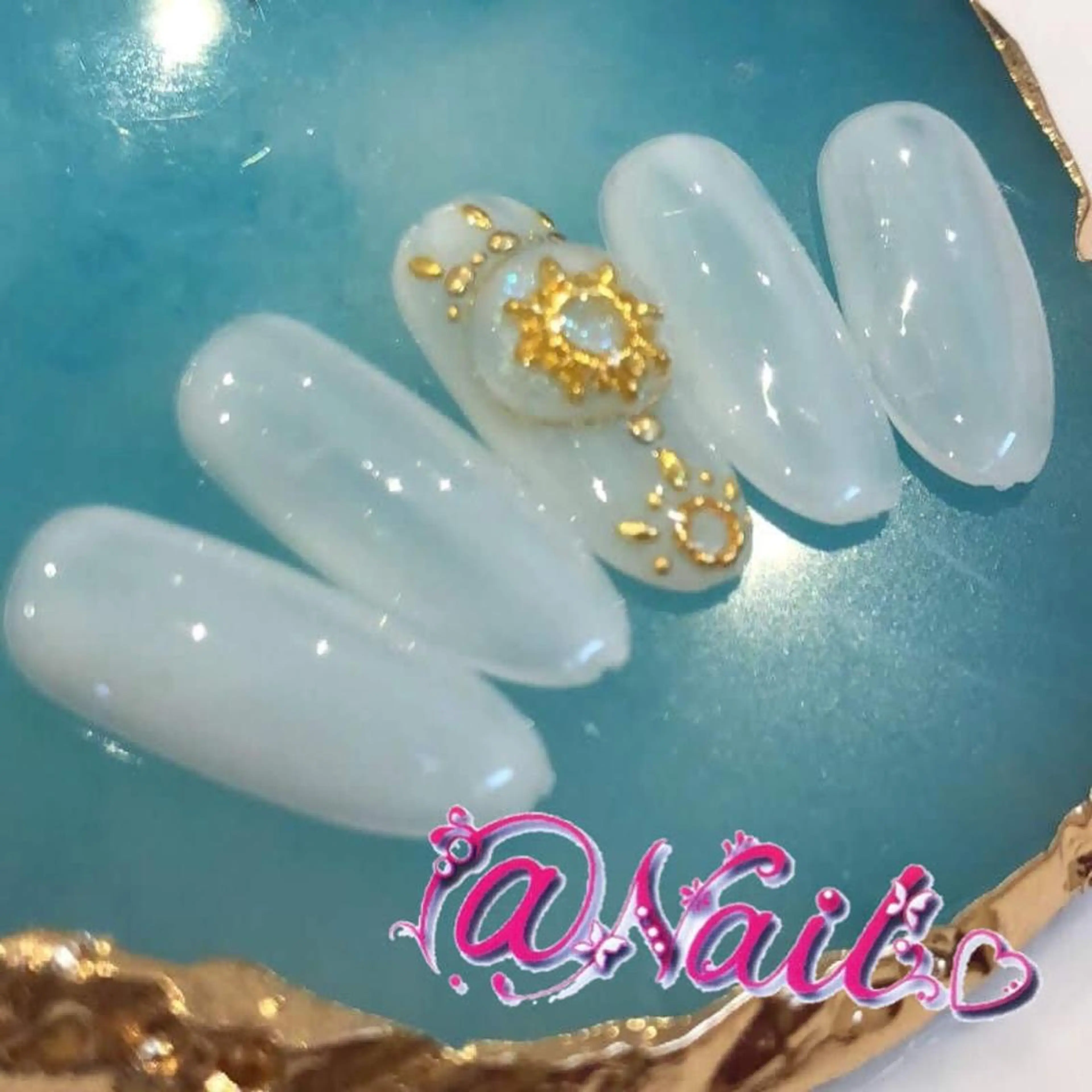 ネイル ネイルチップ 小尾 栞のネイルデザイン