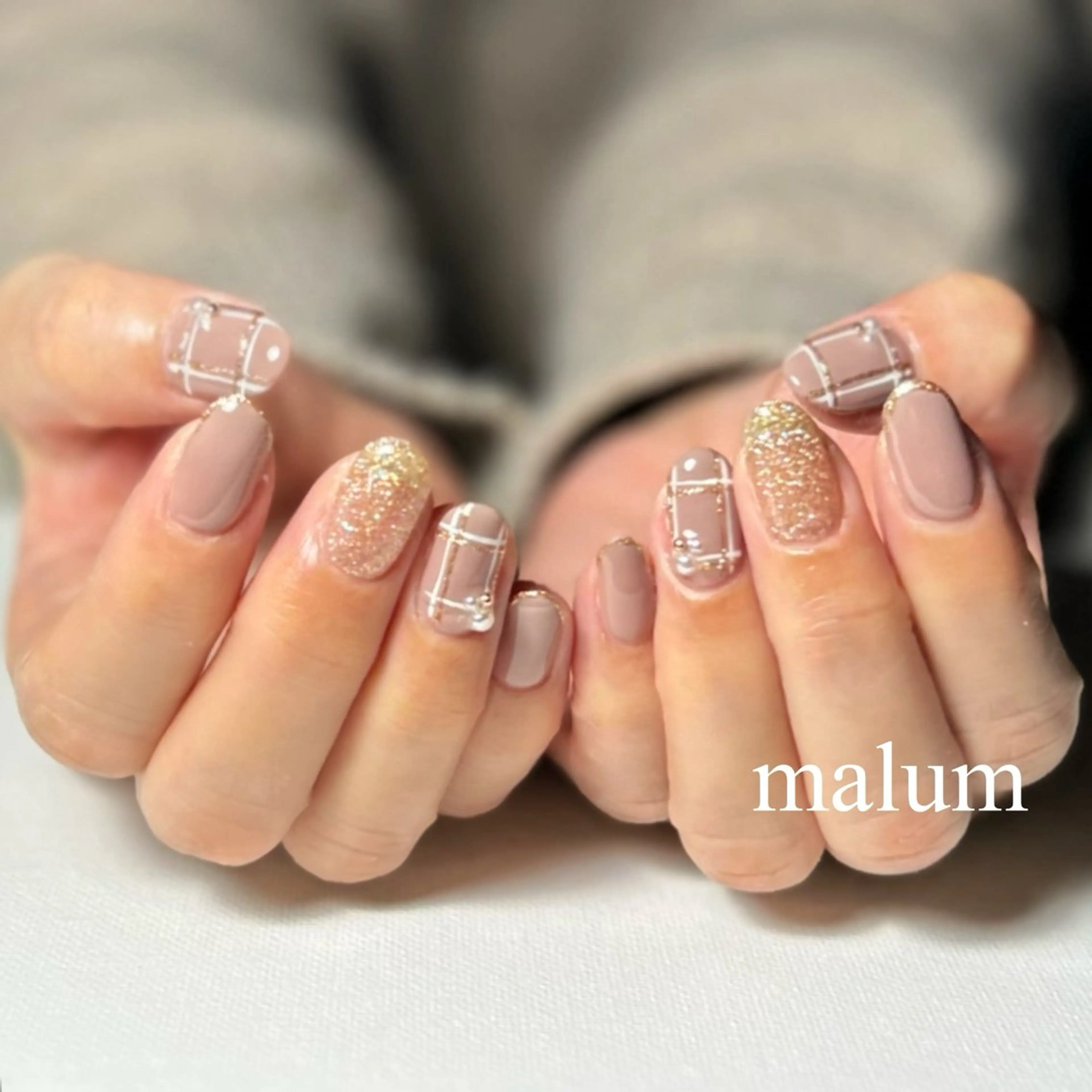 ネイル ハンドネイル malum nailのネイルデザイン