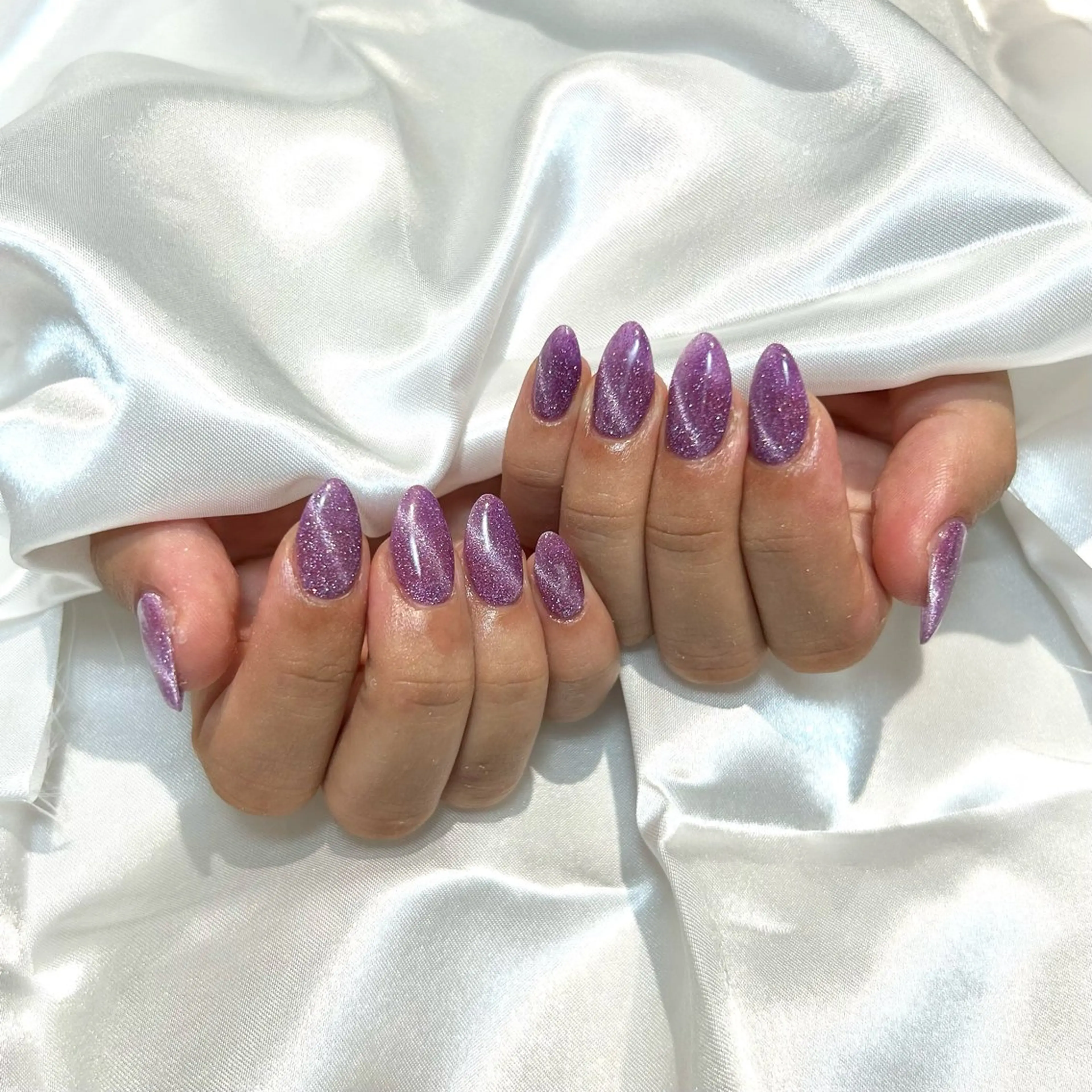 HAND⭐️オフなし⭐️チップ長さ出し10本マグネット or フラッシュワンカラーの写真