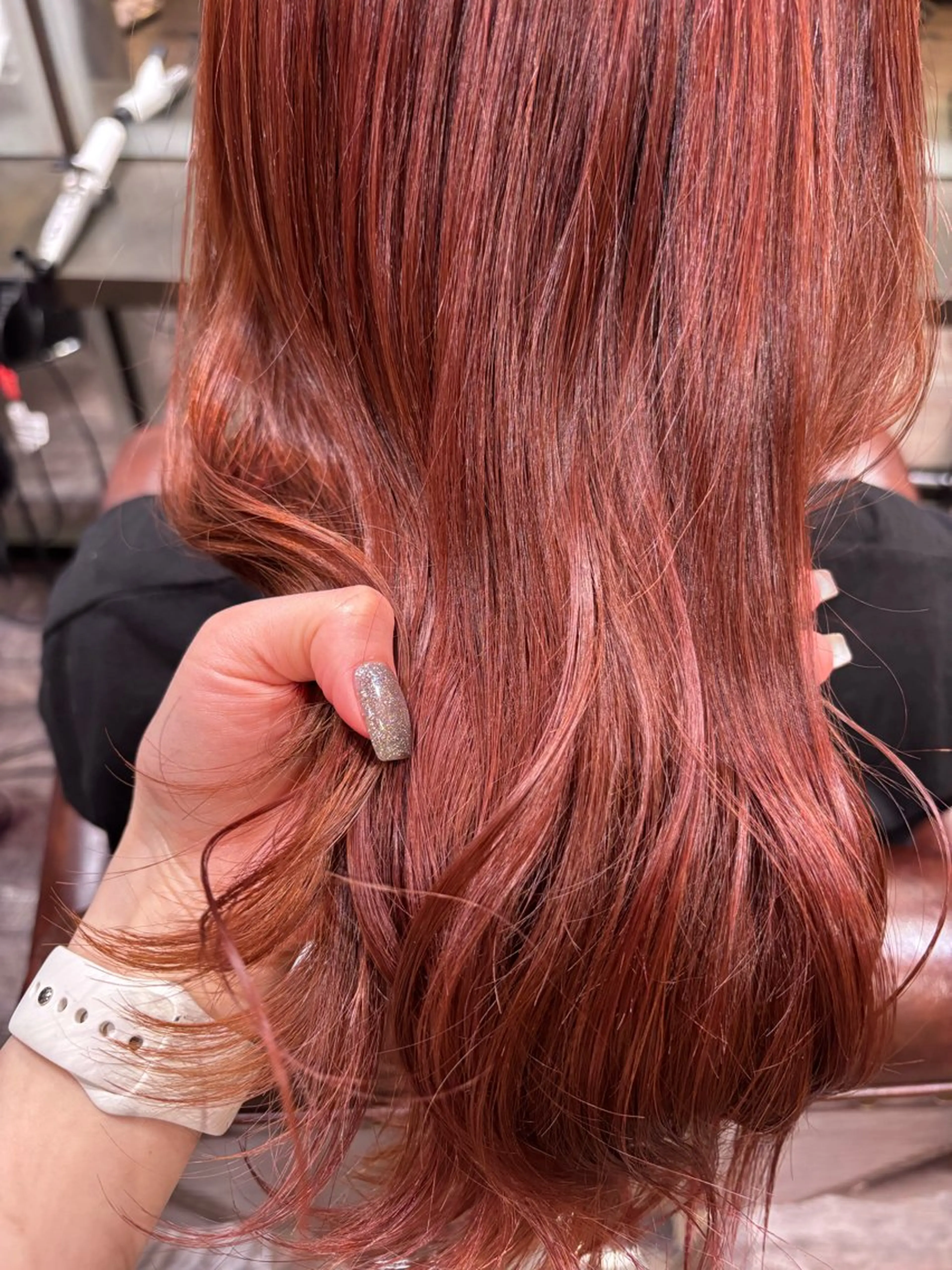 ロング ヘアカラー 中野 まな /elto四条烏丸店のマツエク・マツパデザイン