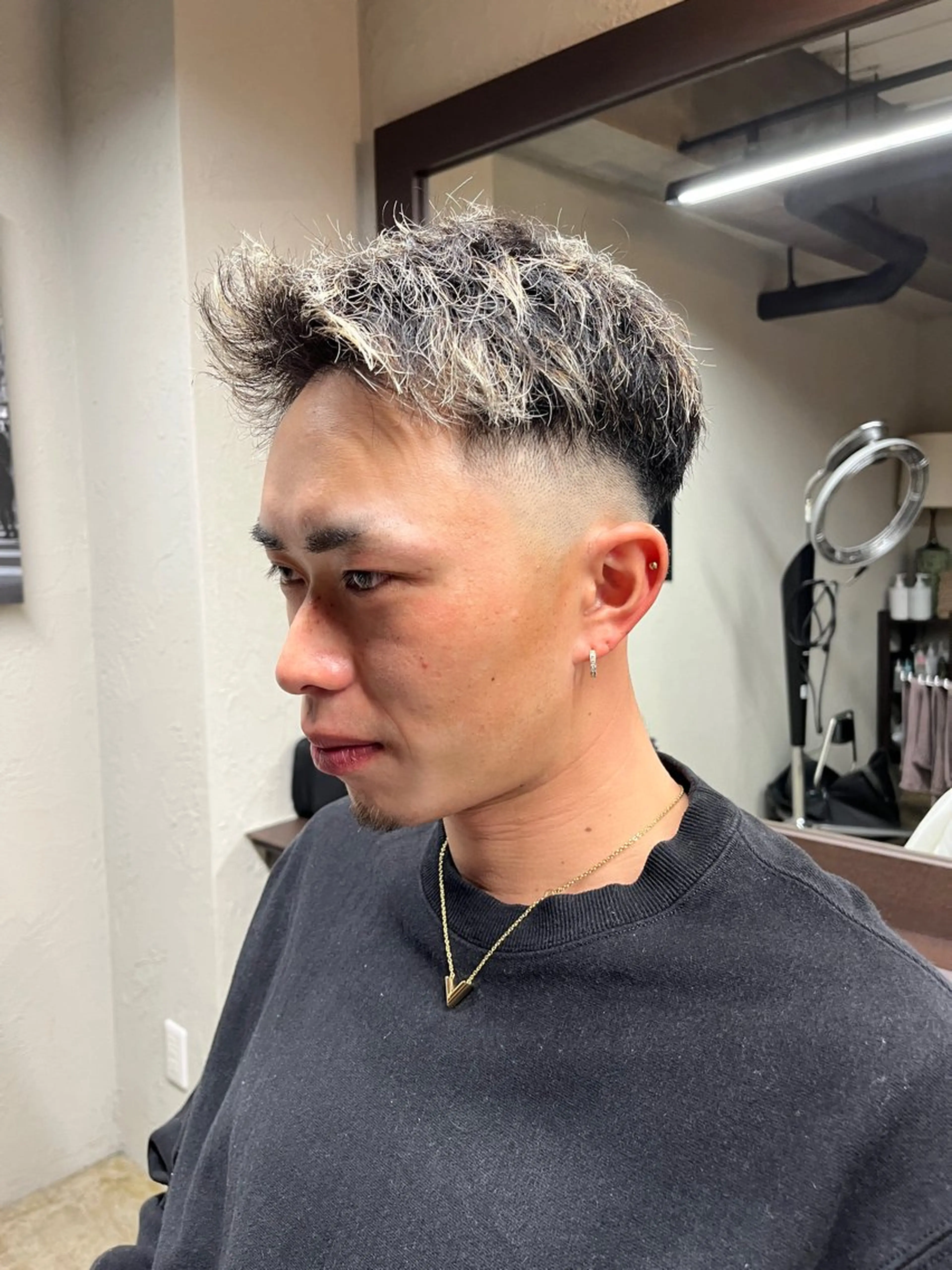 ショート LOS所属・上杉 匠翔のヘアスタイル