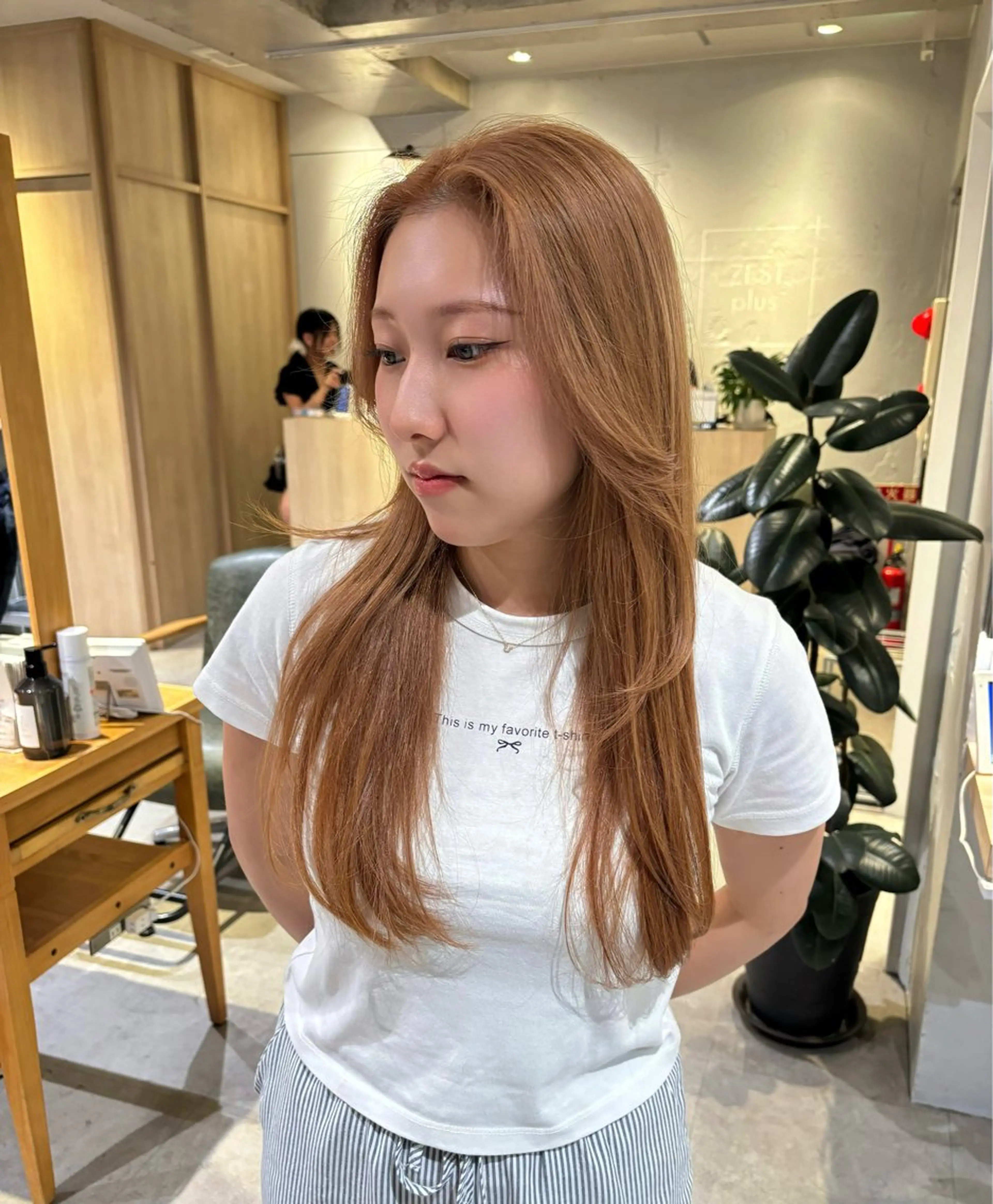 ロング カラー ヘアカラー りあの🎀 /暖色カラー🍒のヘアスタイル