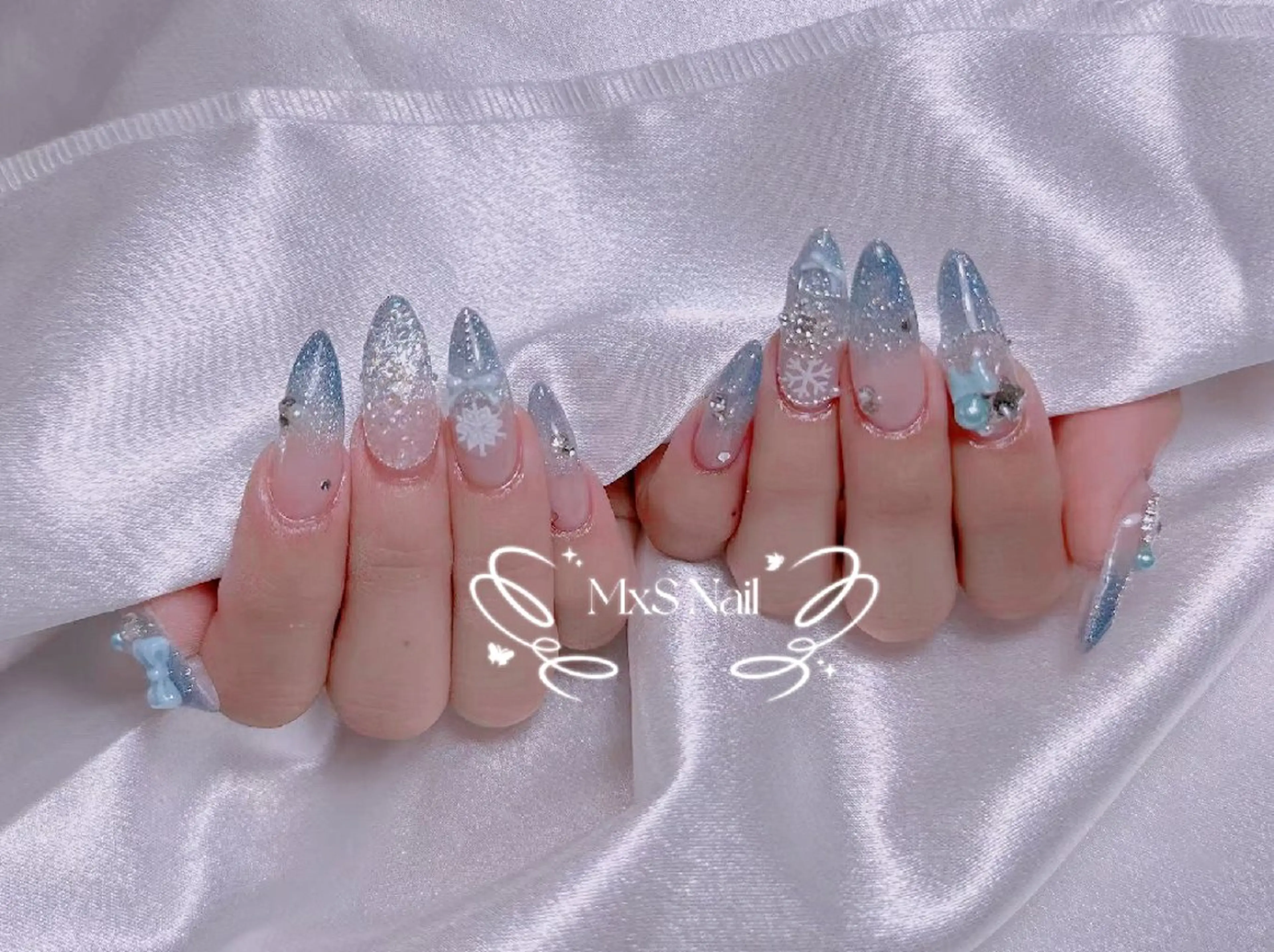 ネイル ハンドネイル MxS Nail 【長さだし/フィルイン/マグネット/ワンホンネイル/韓国ネイル/パラジェル】所属・M×S Nail みなのネイルデザイン