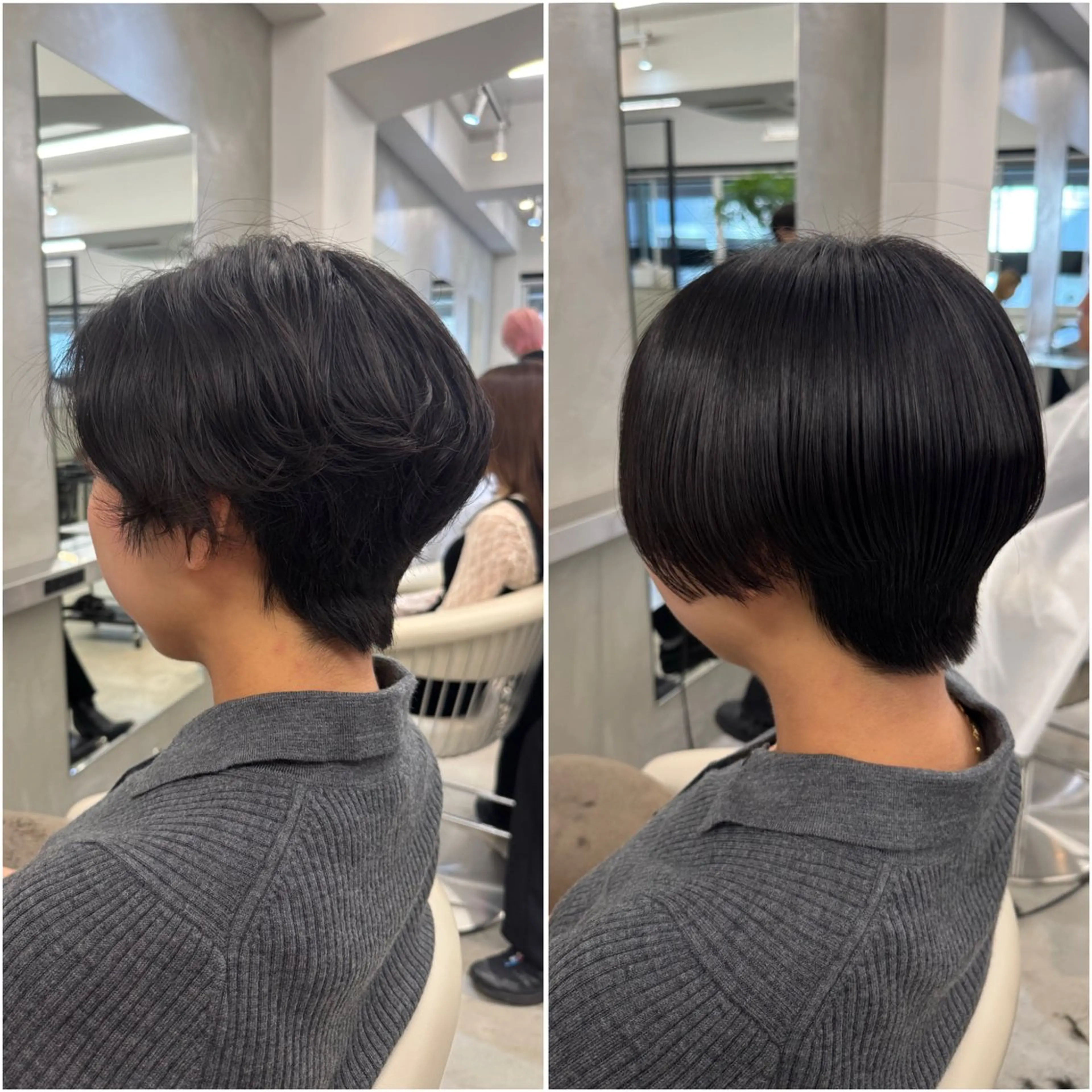 ショート INORI /フェイスレイヤーのヘアスタイル