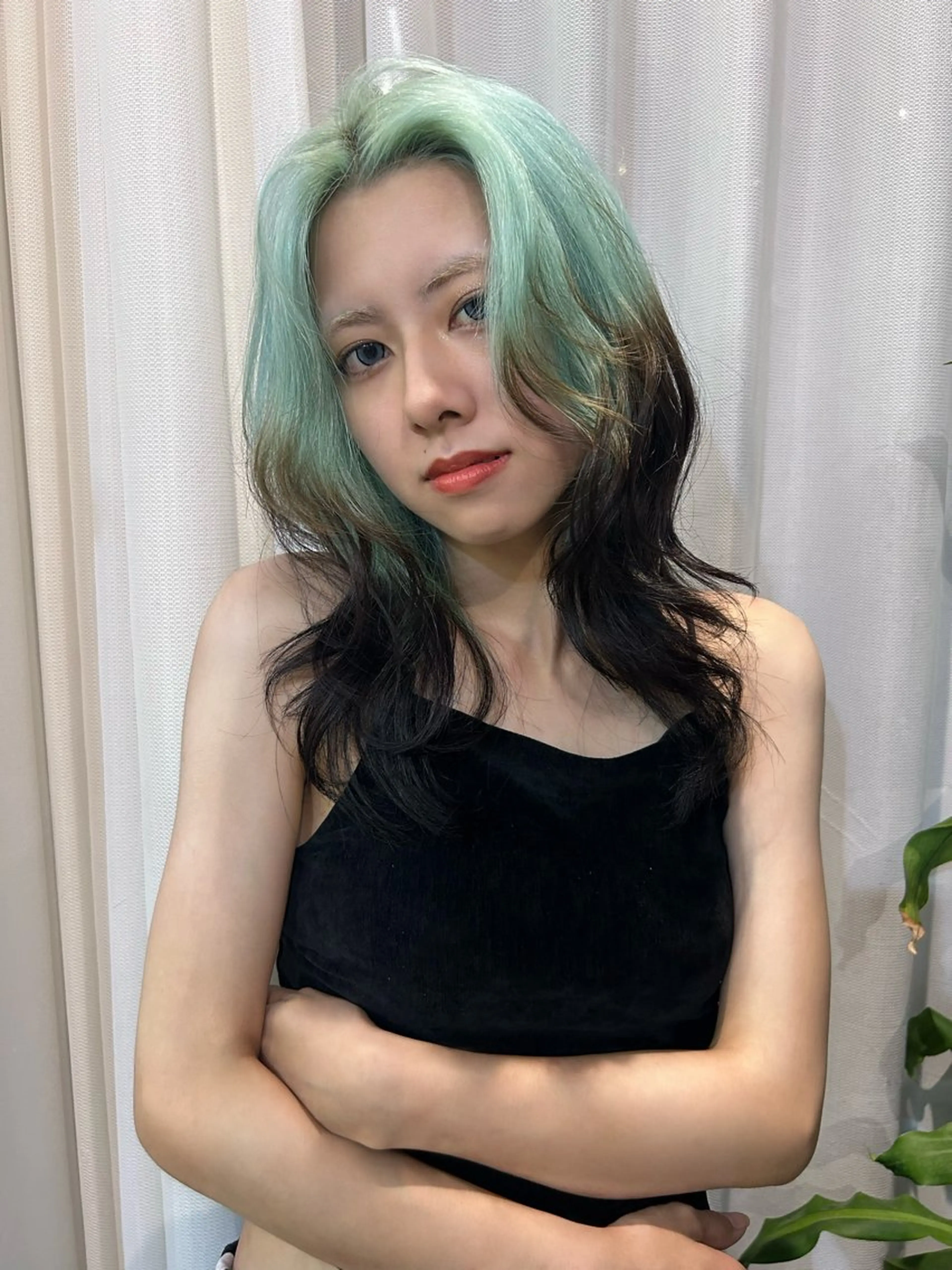 セミロング カラー 🐩🎀ness / ルリ🔮🍓のヘアスタイル