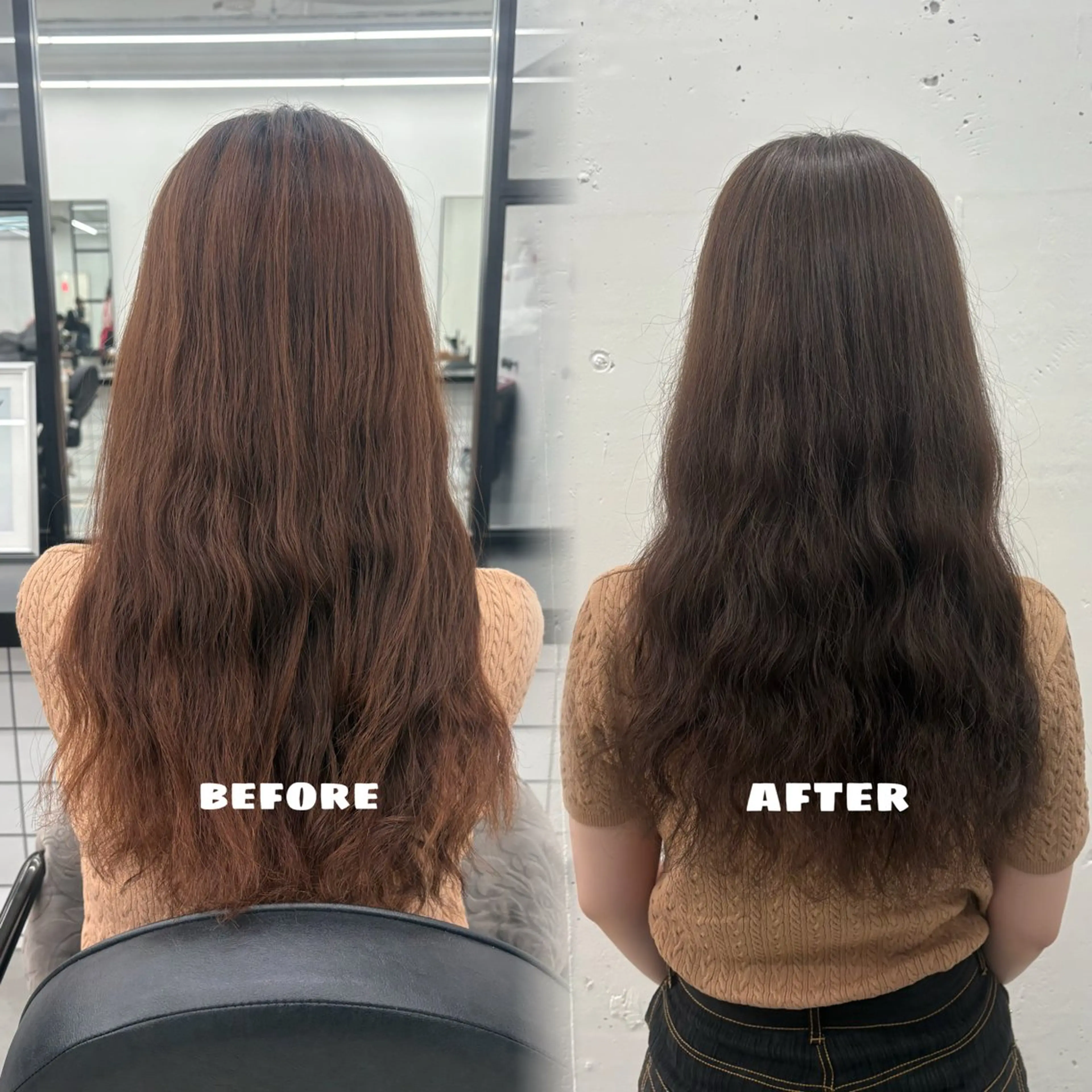 ロング カラー ベージュカラー オリーブベージュ ヘアカラー 🌟ゆりあ🌟 JILLSTUDIOのヘアスタイル