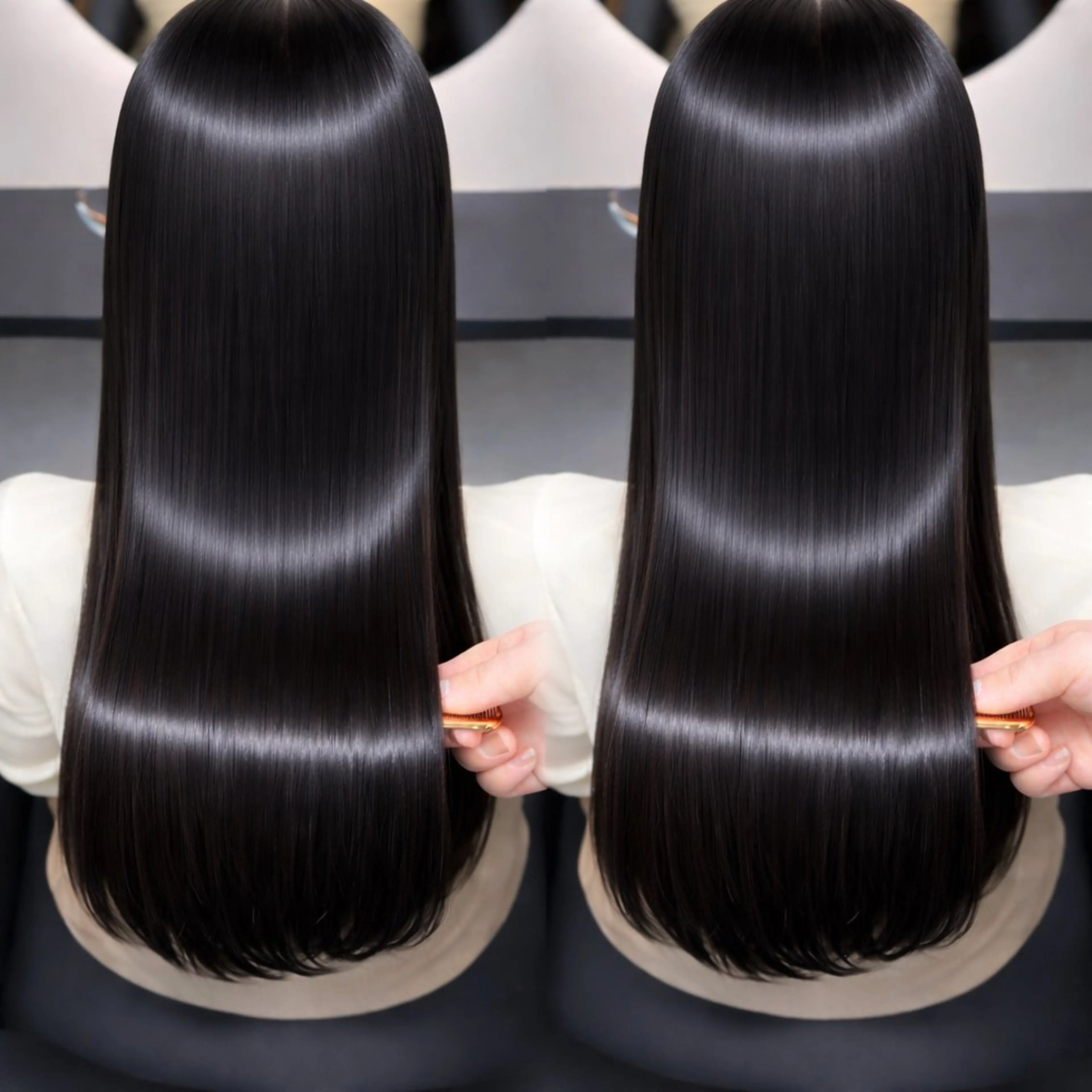 ロング カラー ヘアアレンジ カット 縮毛矯正 トリートメント 🫧新宿 髪質改善 /サスケ🫧のヘアスタイル