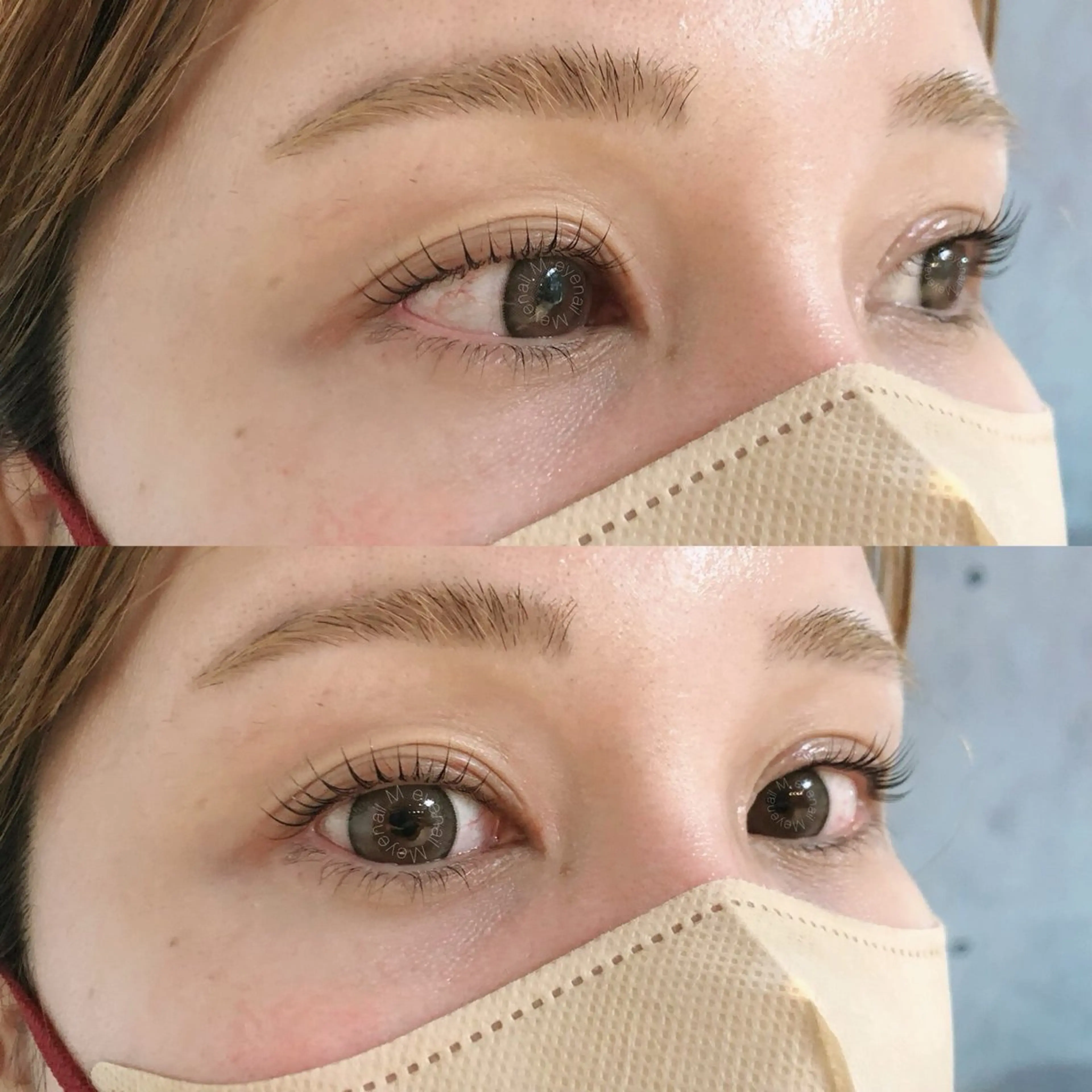 マツエク・マツパ マツパ eyenail m🌿1月限定のマツエク・マツパデザイン