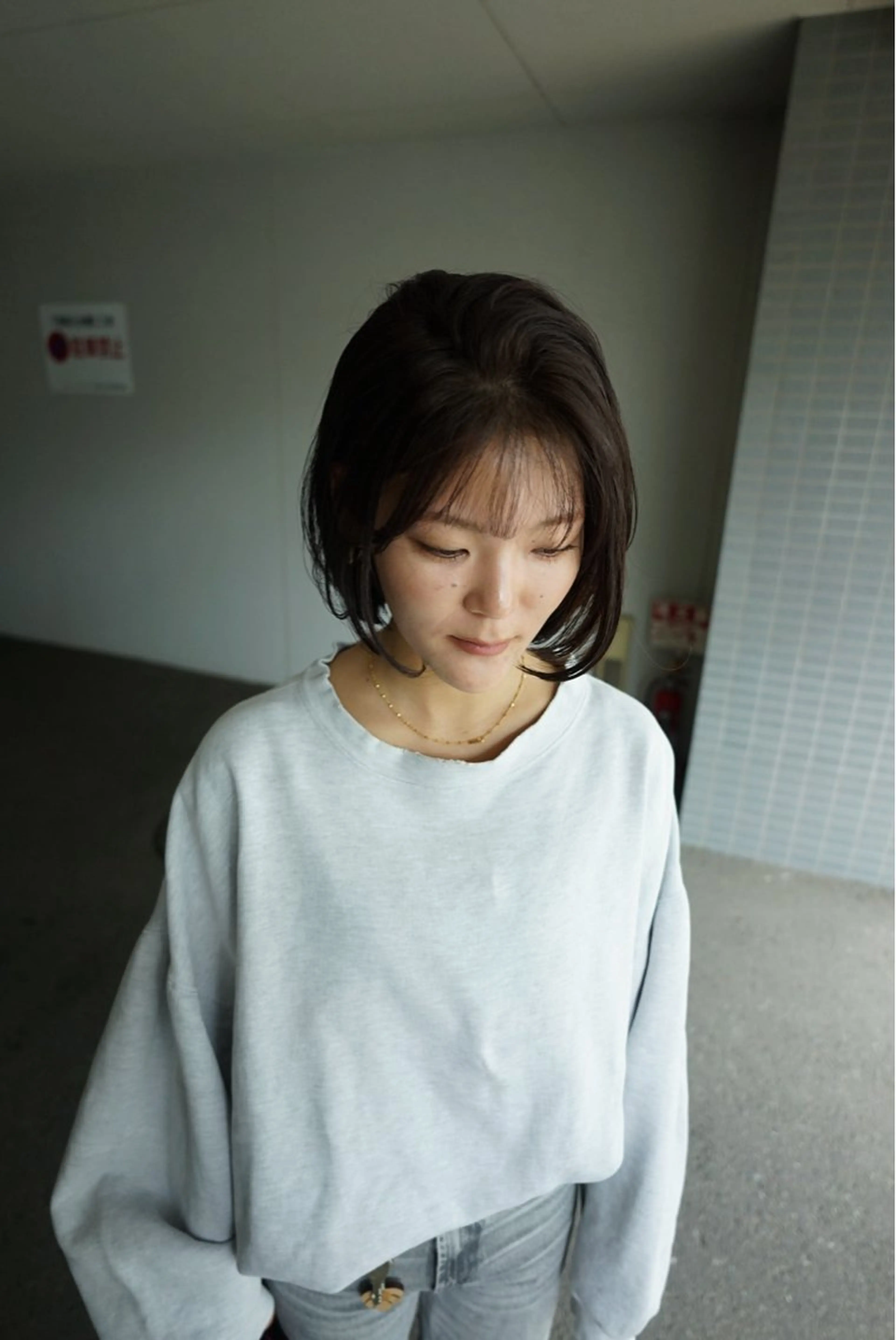 ショート ケアカラー 産休中です 艶カラー♡オカのヘアスタイル