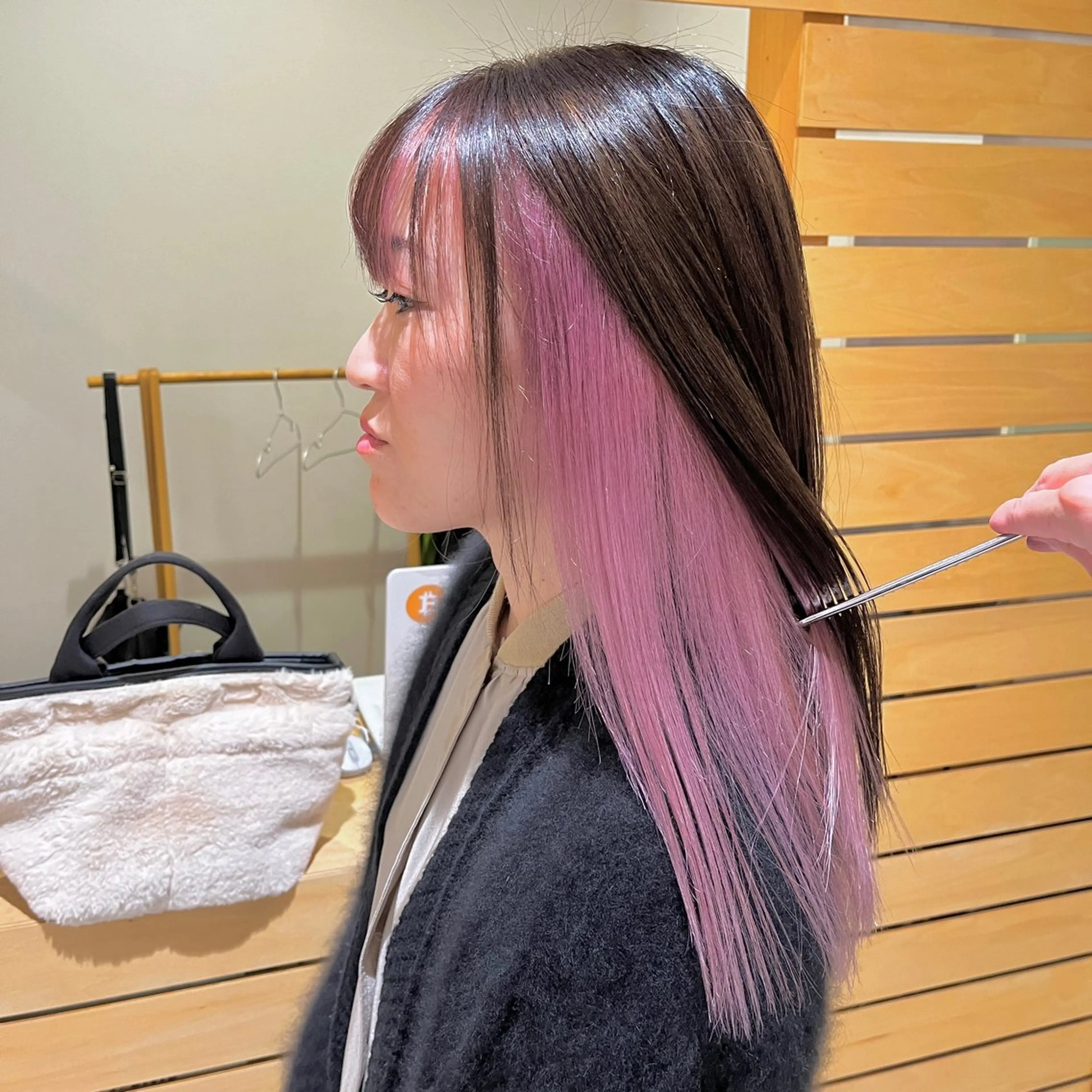 ロング カラー ブリーチ ヘアカラー トリートメント RUBEUS【ルベウス】所属・✨艶々カラー🎨 杉本賢人のヘアスタイル