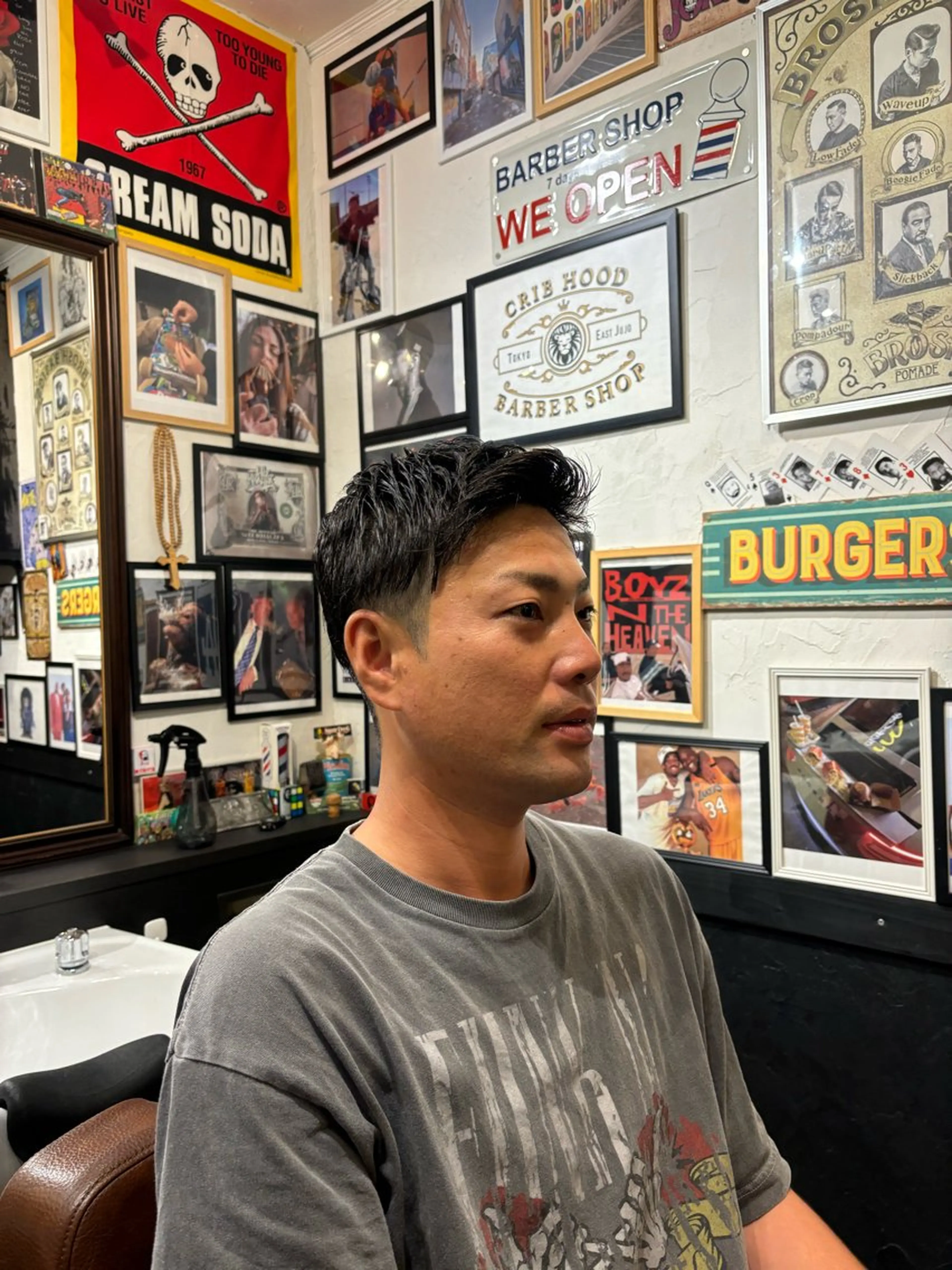 ショート CribHoodbarbershop所属・白井 昇太のヘアスタイル