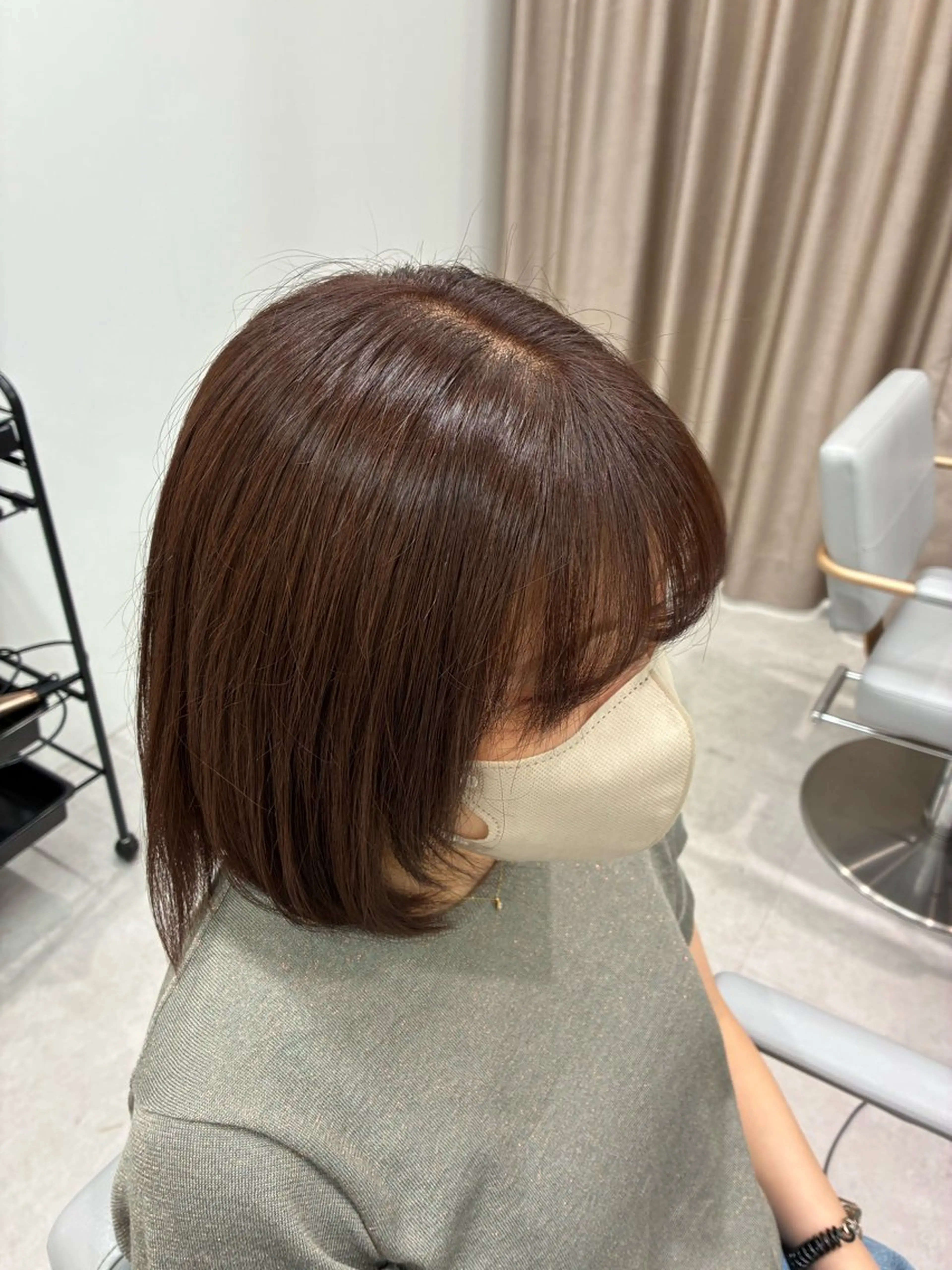 ミディアム ヘアカラー トリートメント hinome モデル募集中🎀のヘアスタイル