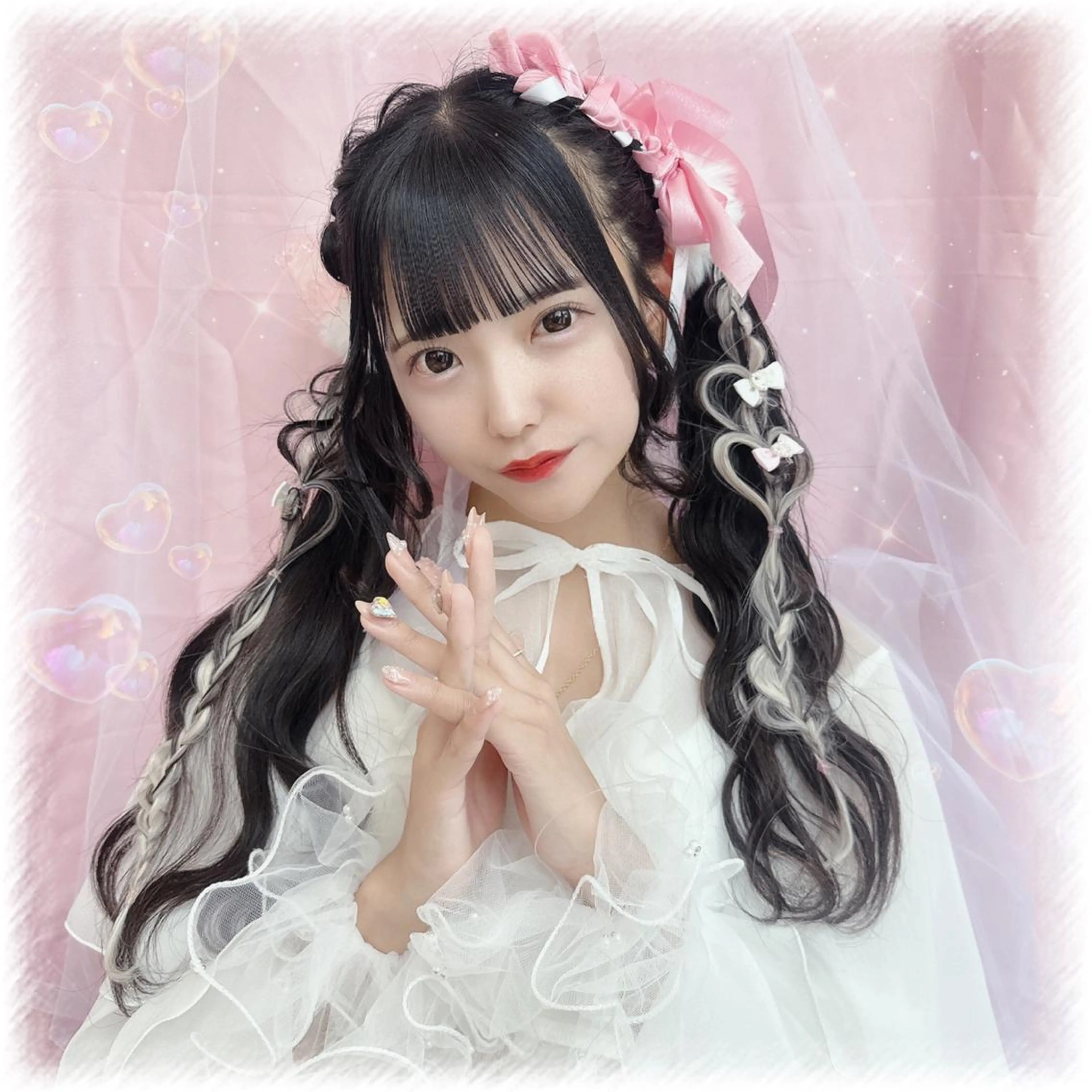 ロング カラー ヘアアレンジ ブリーチ ケアブリーチ エクステ ロング トリートメント ️🫧中島遼香🫧 Ess🪽髪質改善のヘアスタイル