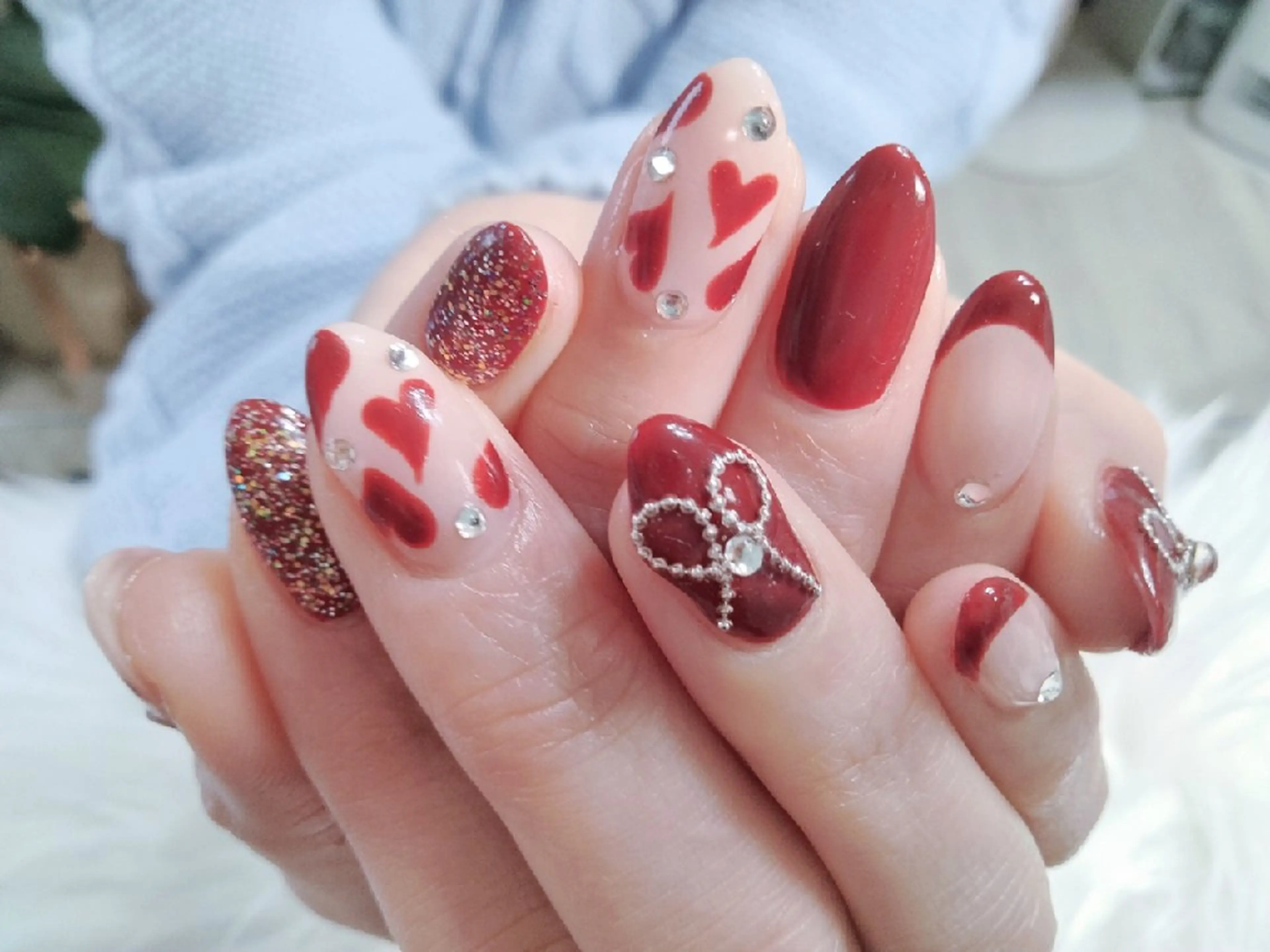 ネイル 持ち込み ハンドネイル ハンドケア Beaubie  nailサロンのネイルデザイン