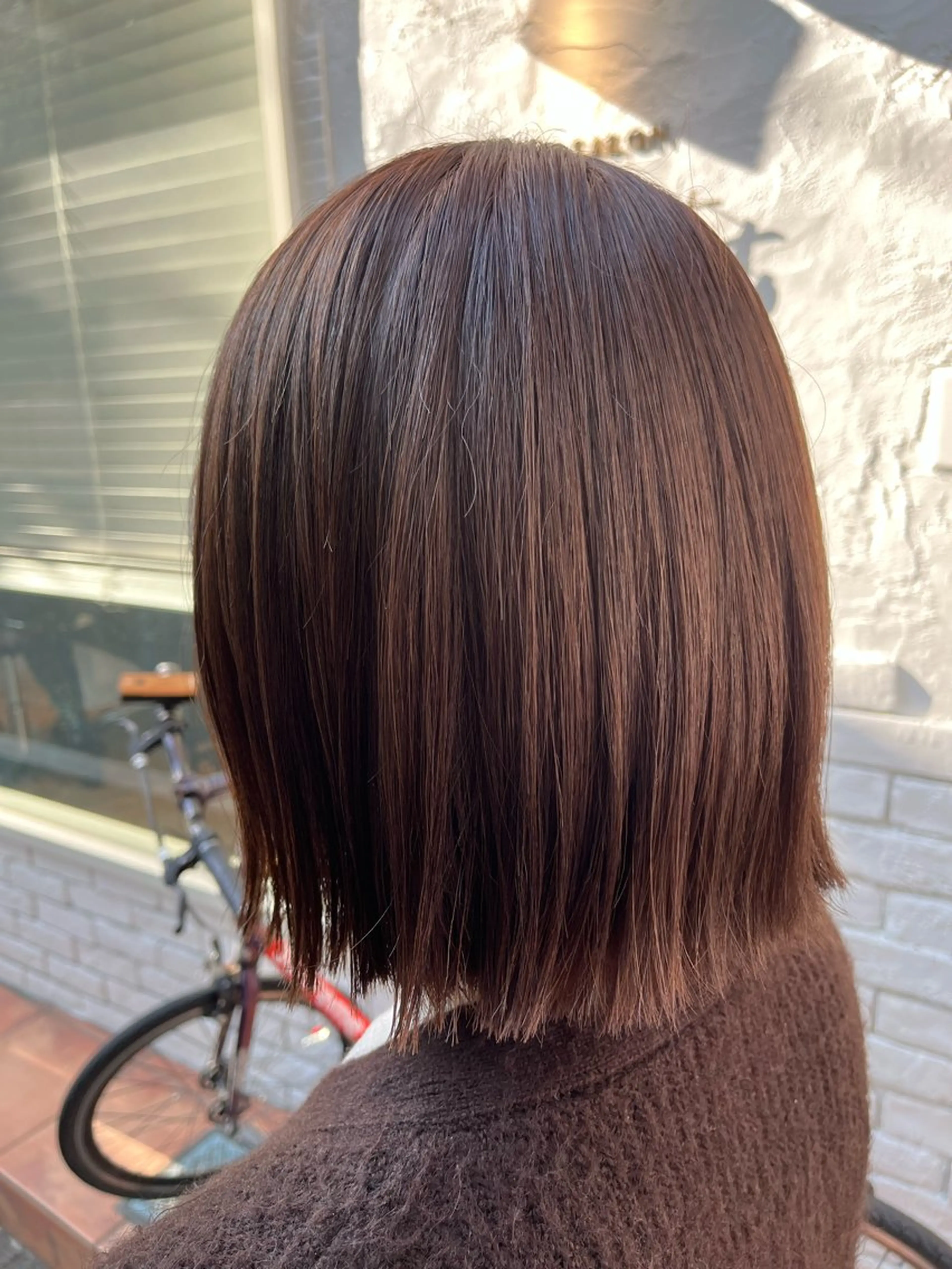 ミディアム カラー ブラウンカラー ショコラブラウン カット ヘアカラー トリートメント 🌈透明感カラー🌈 🌟吉田祐介🌟のヘアスタイル