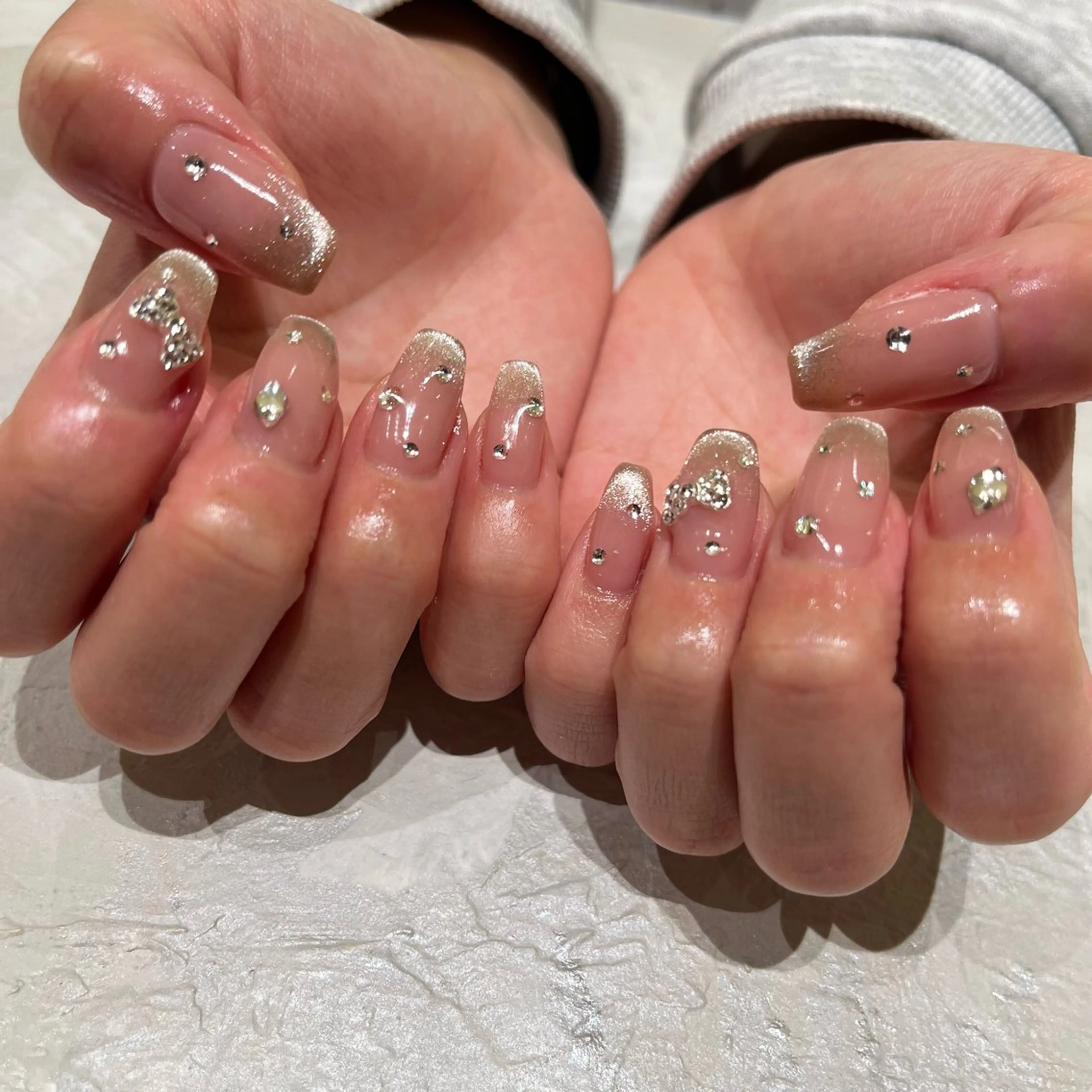 ネイル 四之宮 百花のネイルデザイン