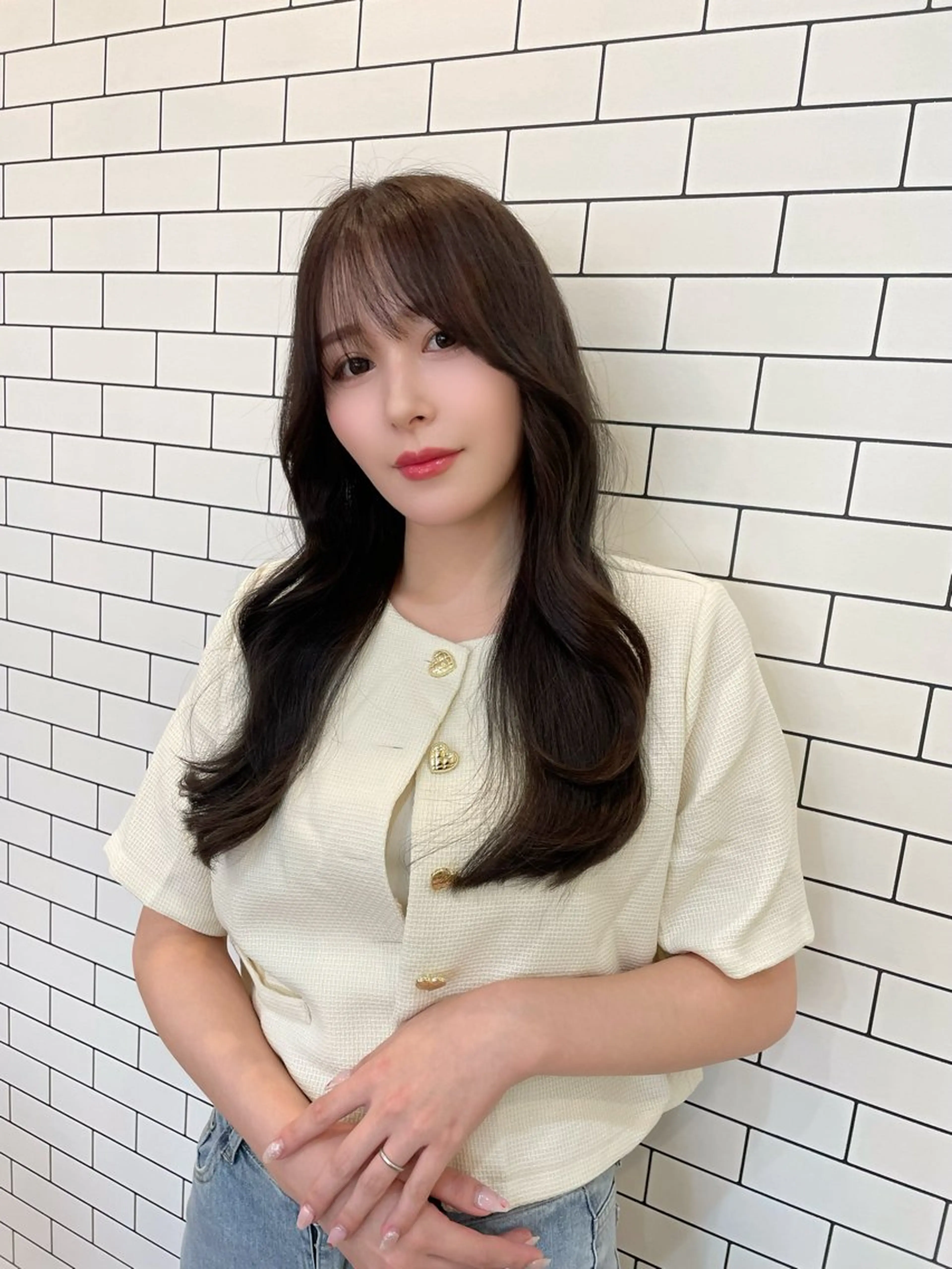 ロング カット ヘアカラー トリートメント ﾅﾂﾐ/韓国ヘア/ レイヤーカット🎀のその他イメージ