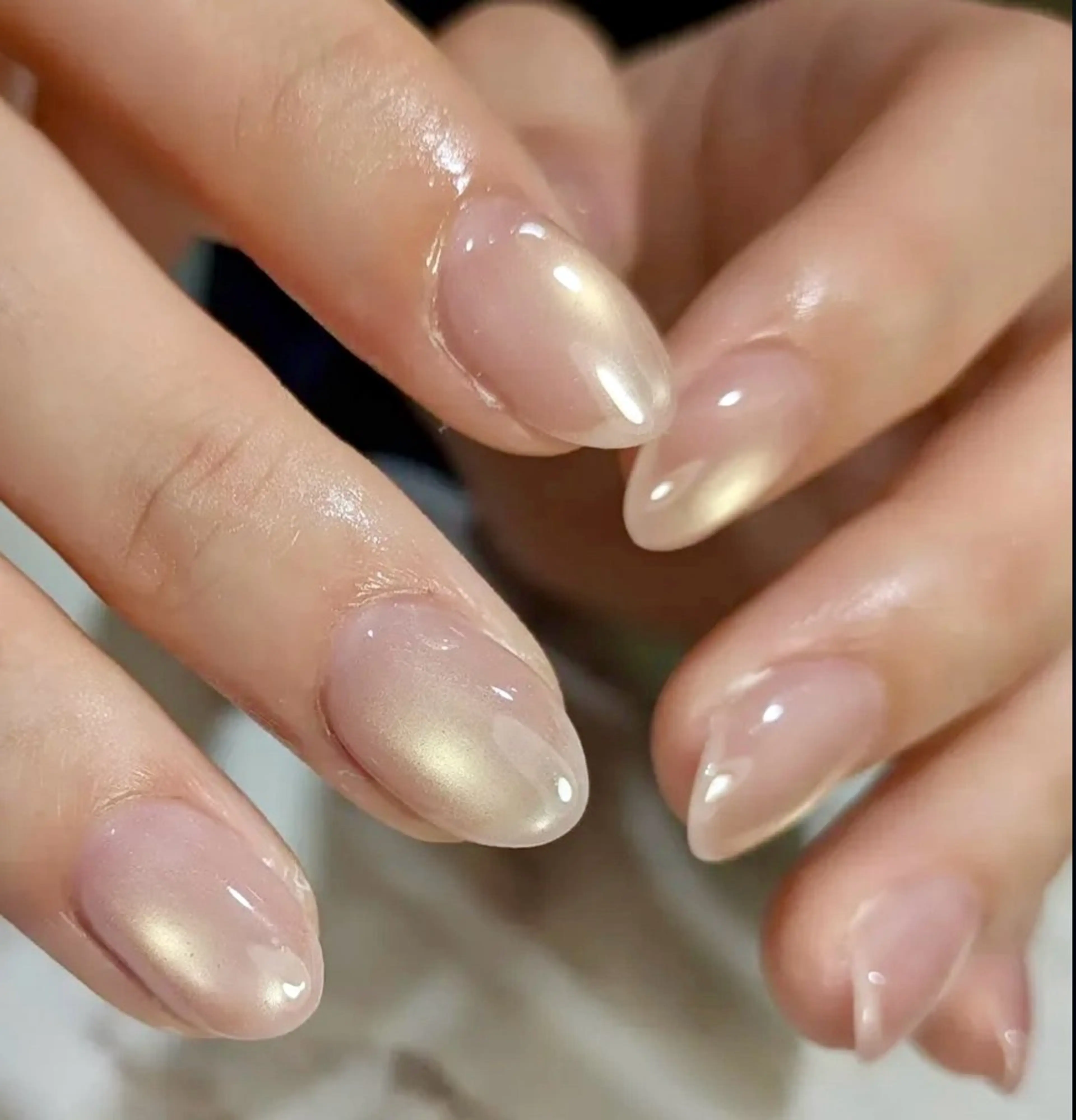 【当日予約限定】うるうるマグネットorきらきらフラッシュネイル ¥4,950（オフ込み）の写真