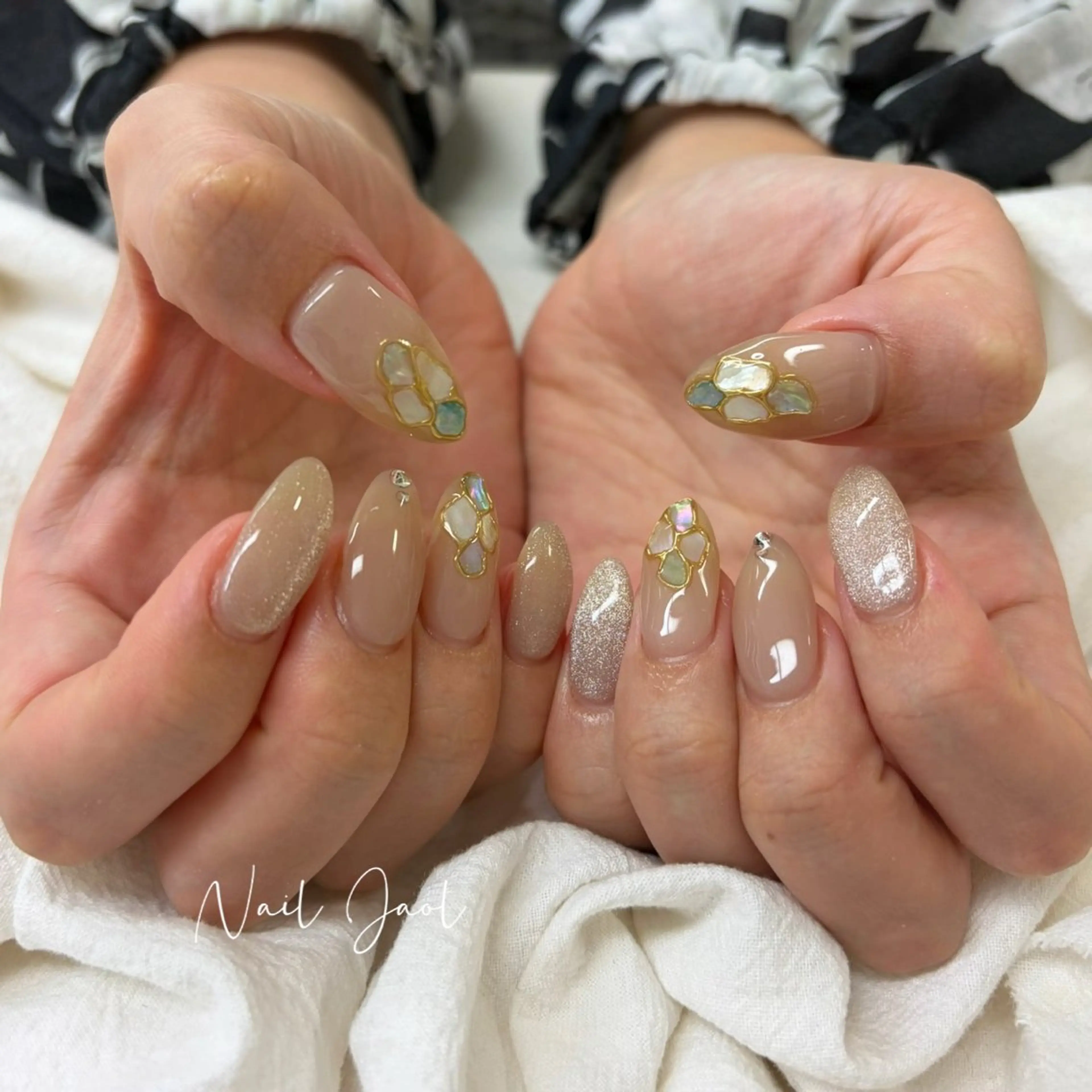 ロング ハンドネイル nail jaol池袋店所属・ネイルJaol 池袋のネイルデザイン