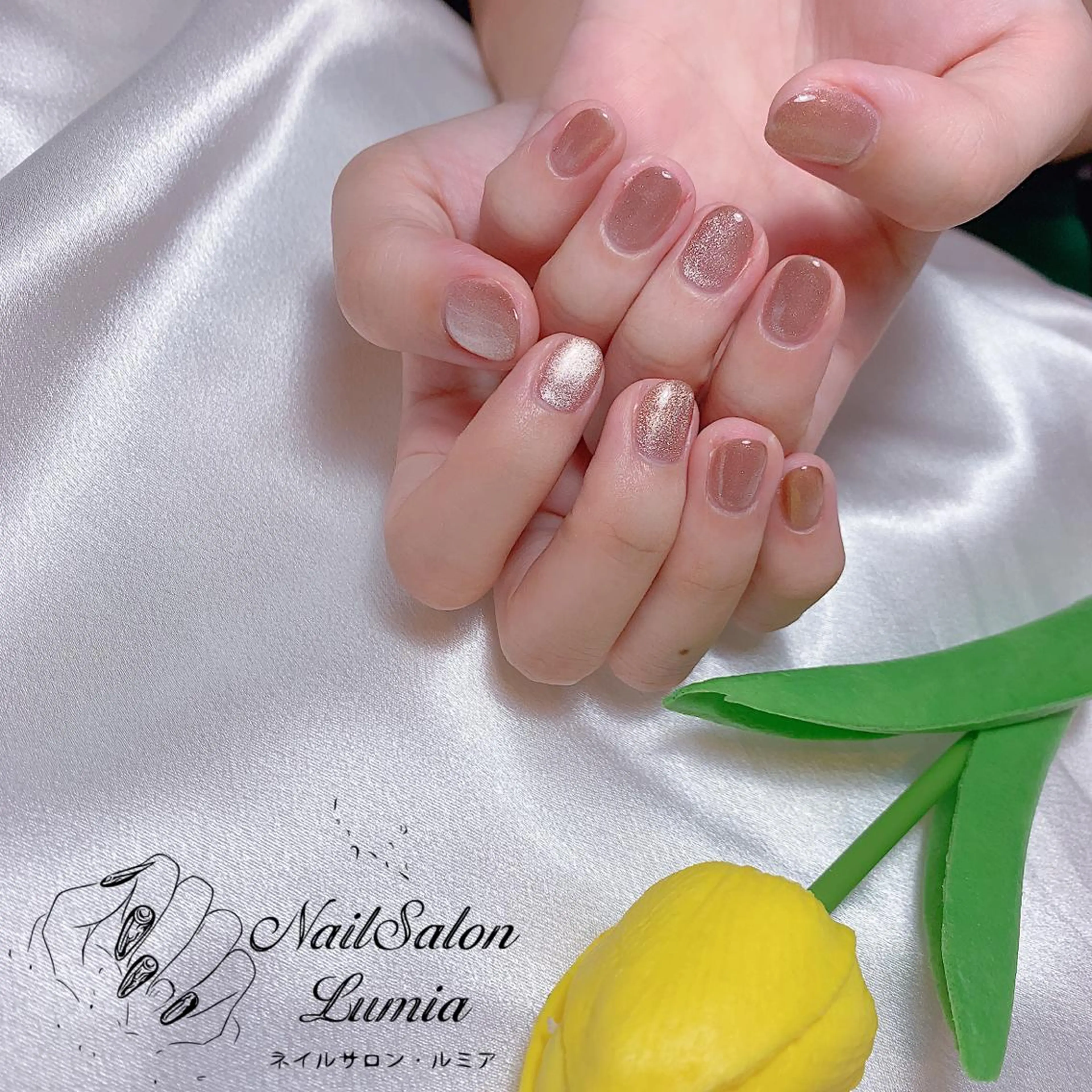 ネイル ハンドネイル ネイルサロン ルミア Lumia 店長のネイルデザイン