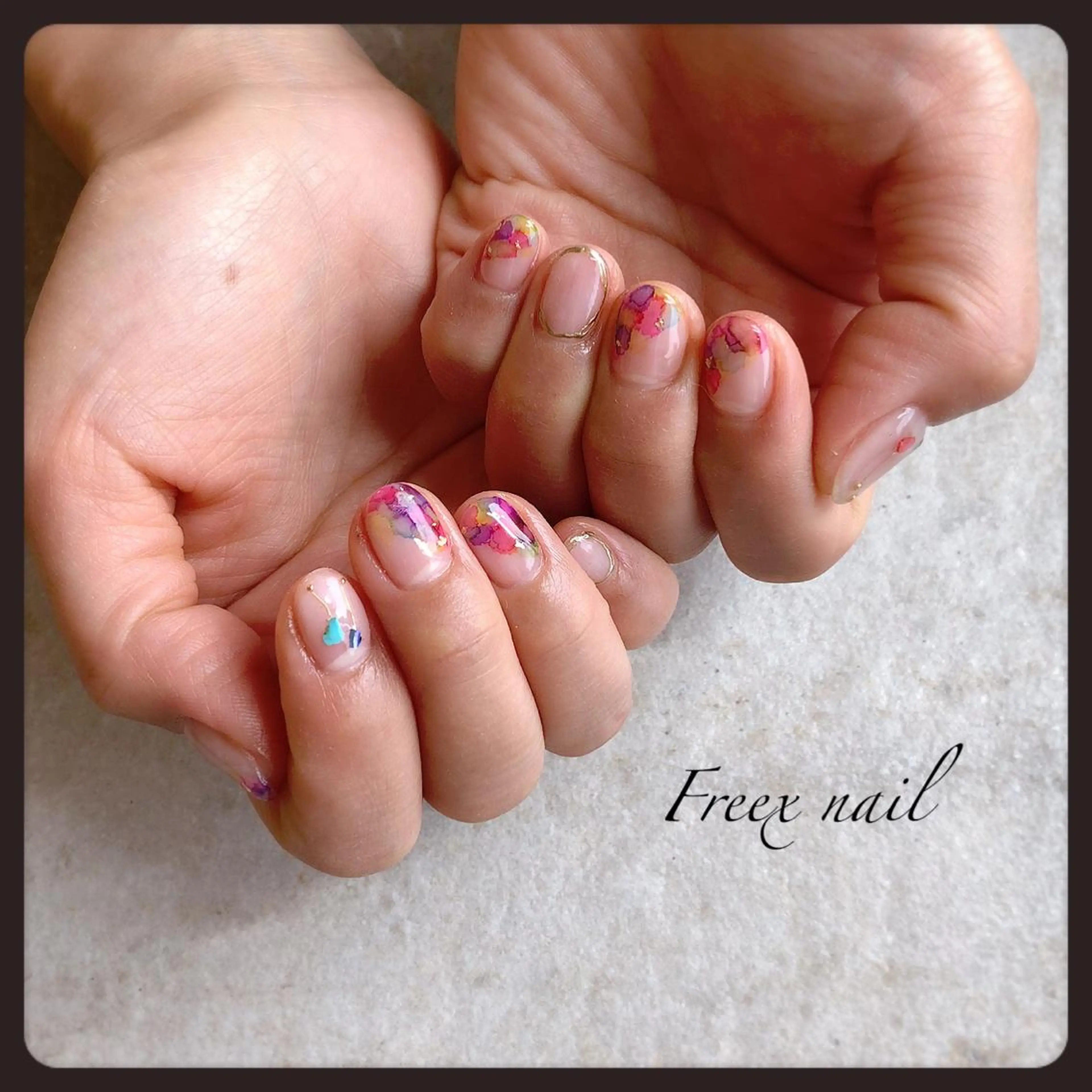 ネイル Freex nail所属・freex nail /ニュアンス/個性派のネイルデザイン