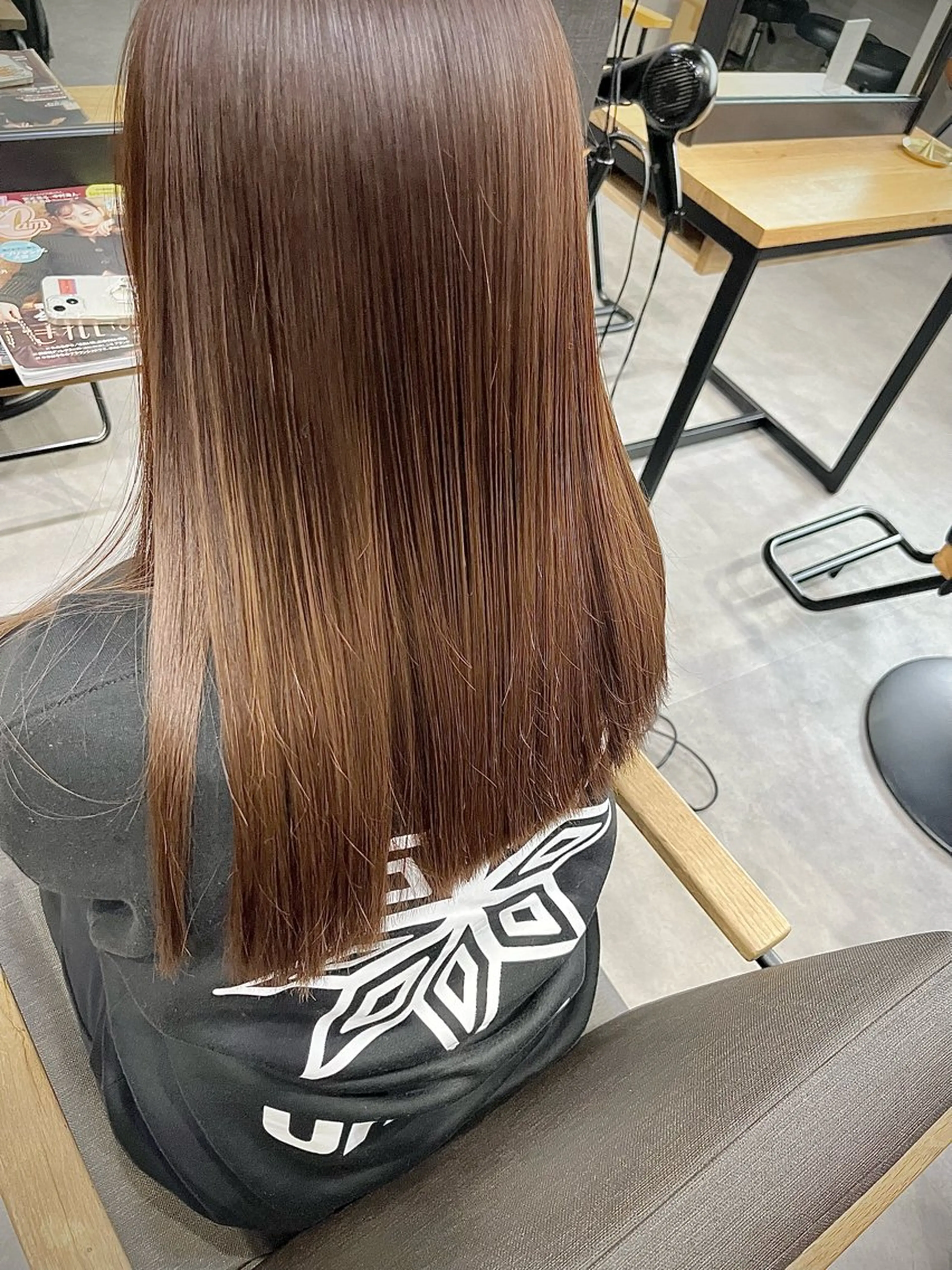 ロング カット ヘアカラー トリートメント 【Ciyon.】 Momokoのヘアスタイル