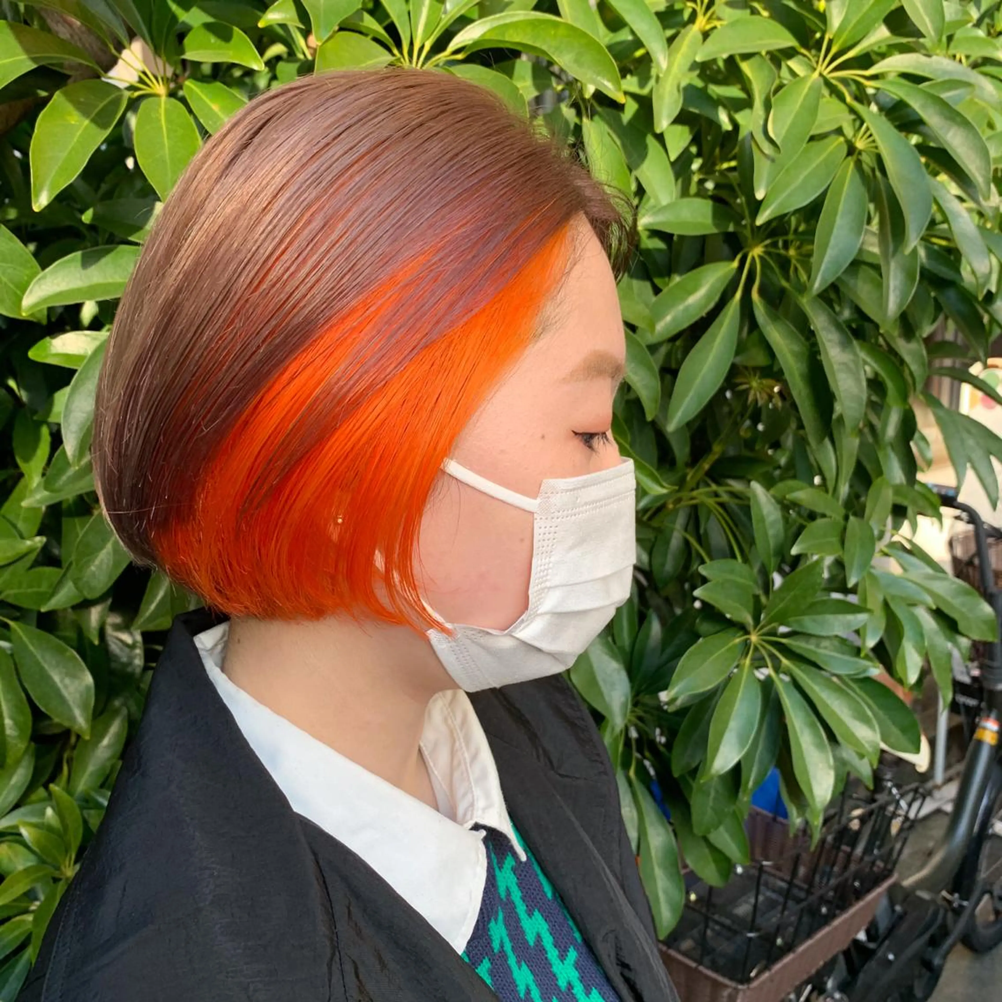 ショート カラー アディクシーカラー アクアカラー アッシュ バレイヤージュ ベージュカラー ヘアカラー トリートメント Lome'所属・✨ブリーチマスター✨ オクヤマヨウスケのヘアスタイル