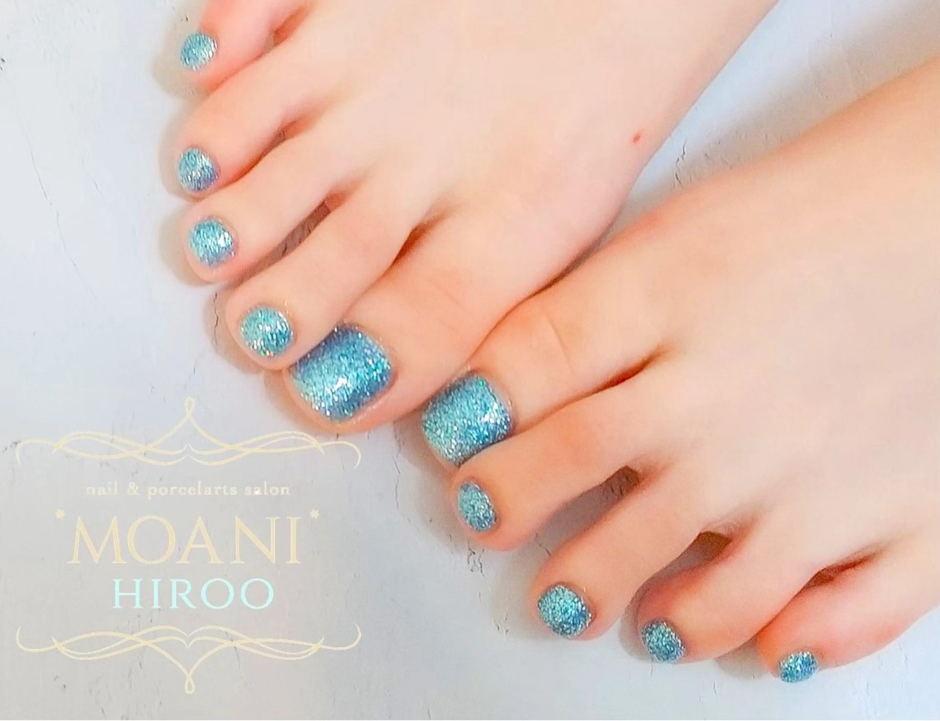 (オフなし)フットワンカラー💅の写真