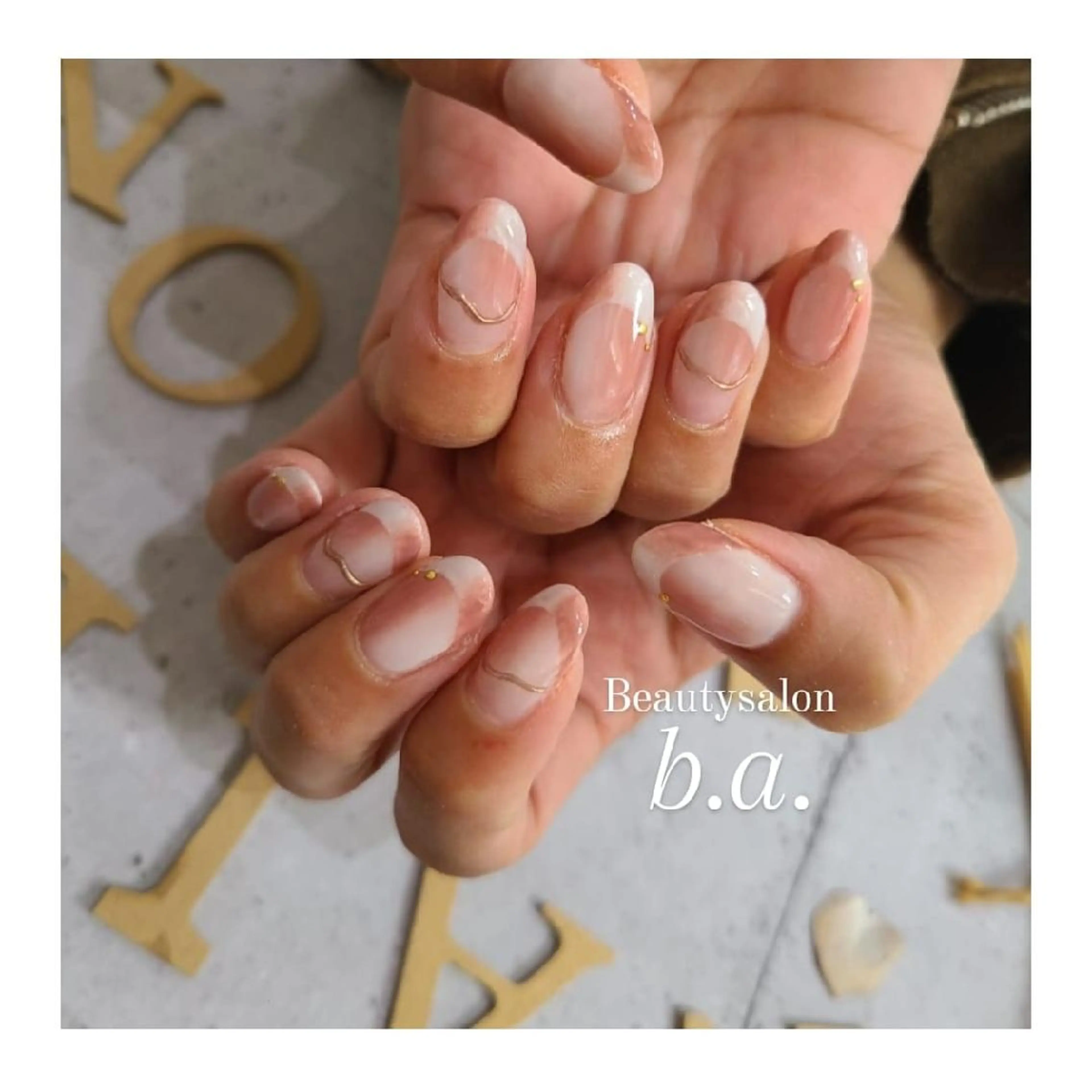ネイル ハンドネイル Nail salon b.a.所属・nailsalon b.a.のネイルデザイン