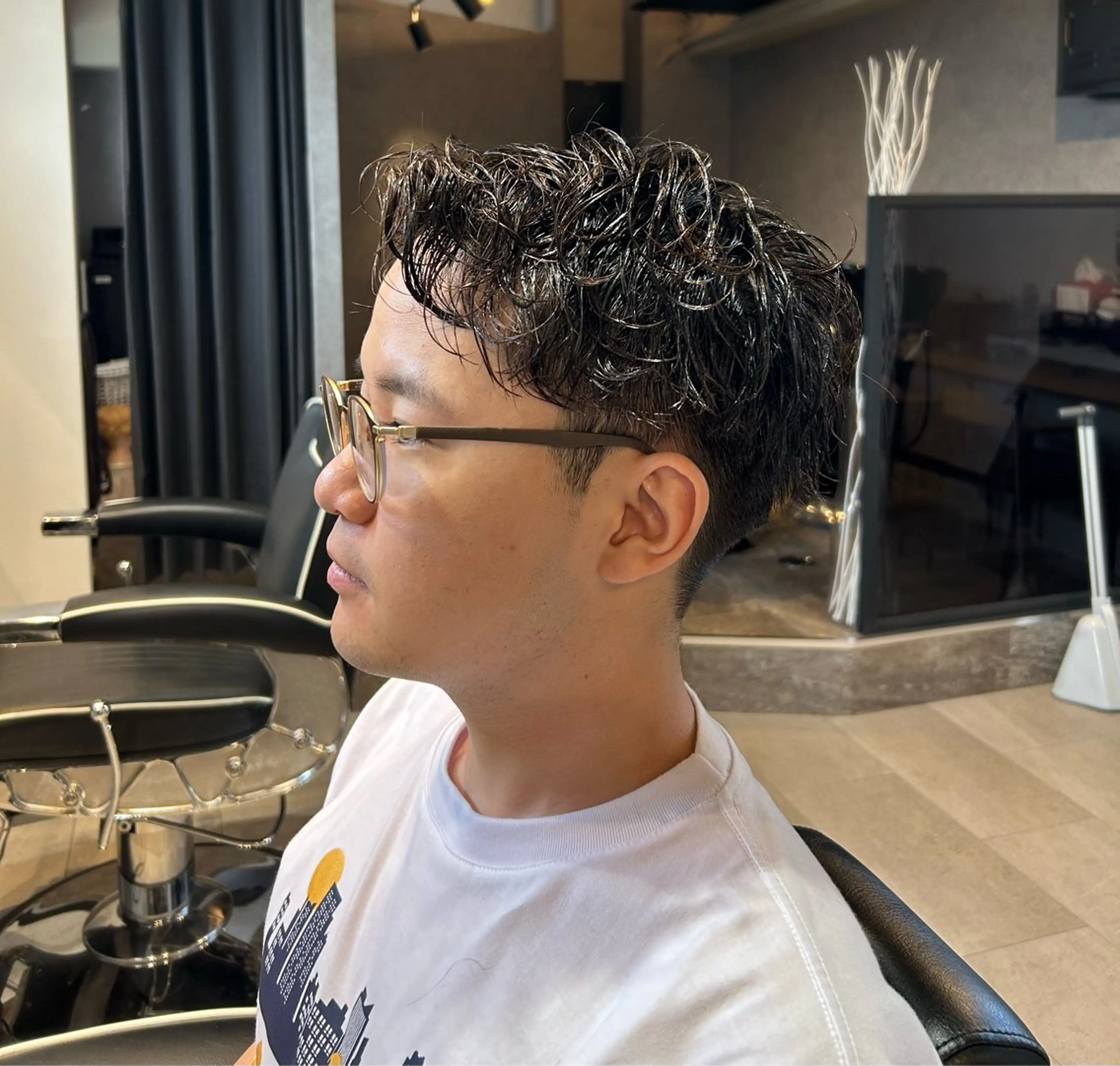 ショート パーマ メンズ カット パーマ SYUYA/パーマ/ マッシュスタイル特化のヘアスタイル