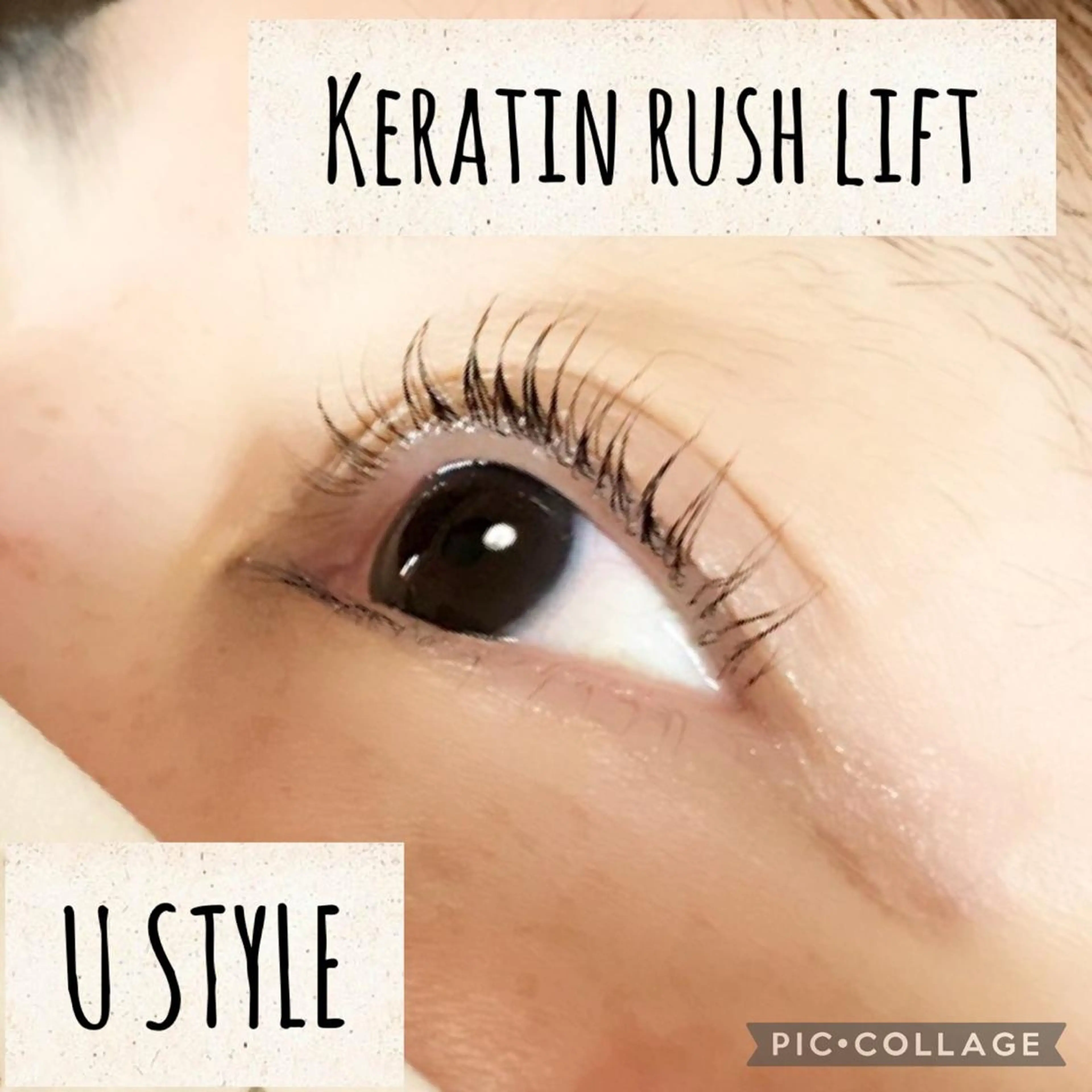 マツエク・マツパ ケラチンラッシュリフト salon de Tiara Fukaのマツエク・マツパデザイン