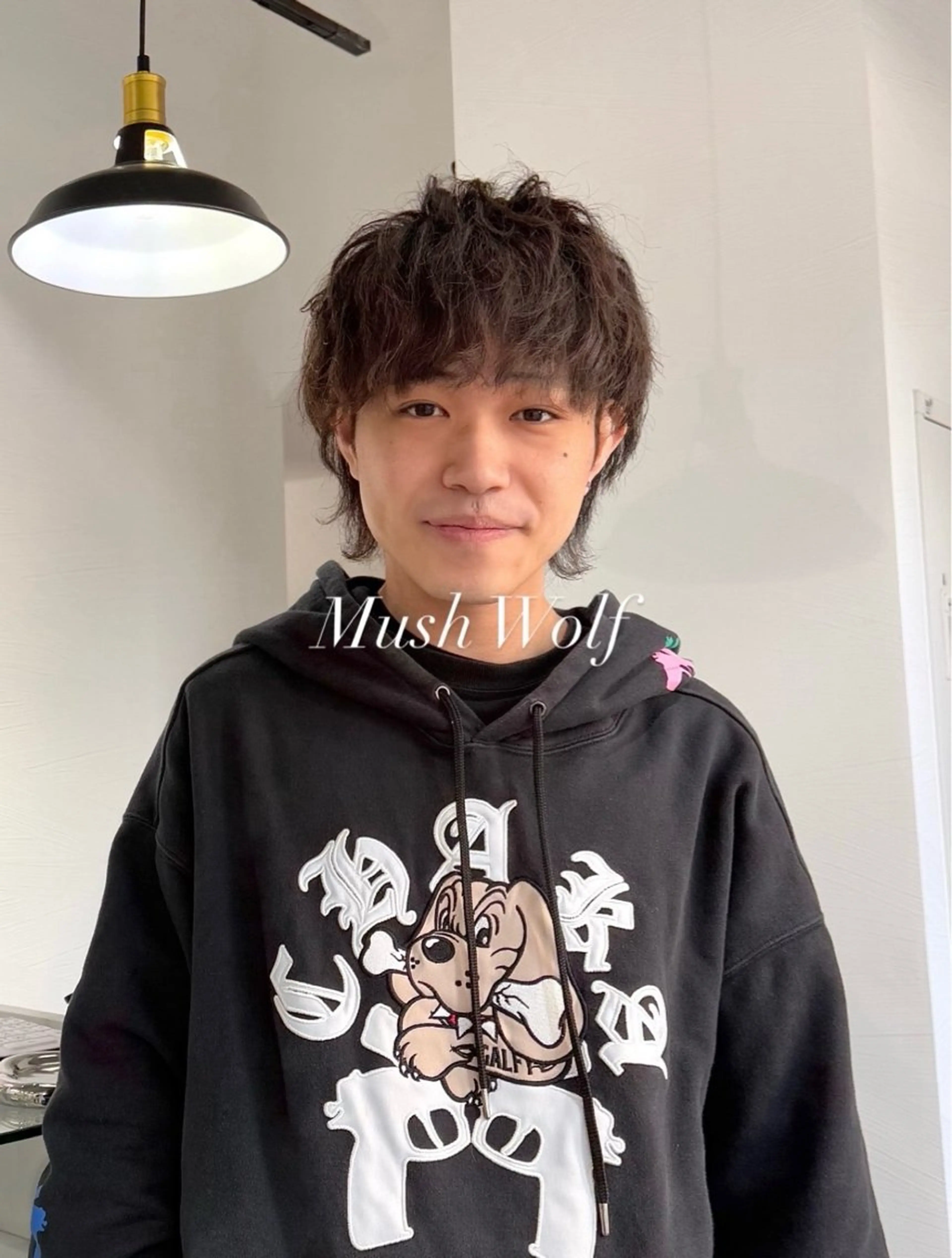 セミロング メンズ メンズ特化美容師 🐈‍⬛RUNAのヘアスタイル